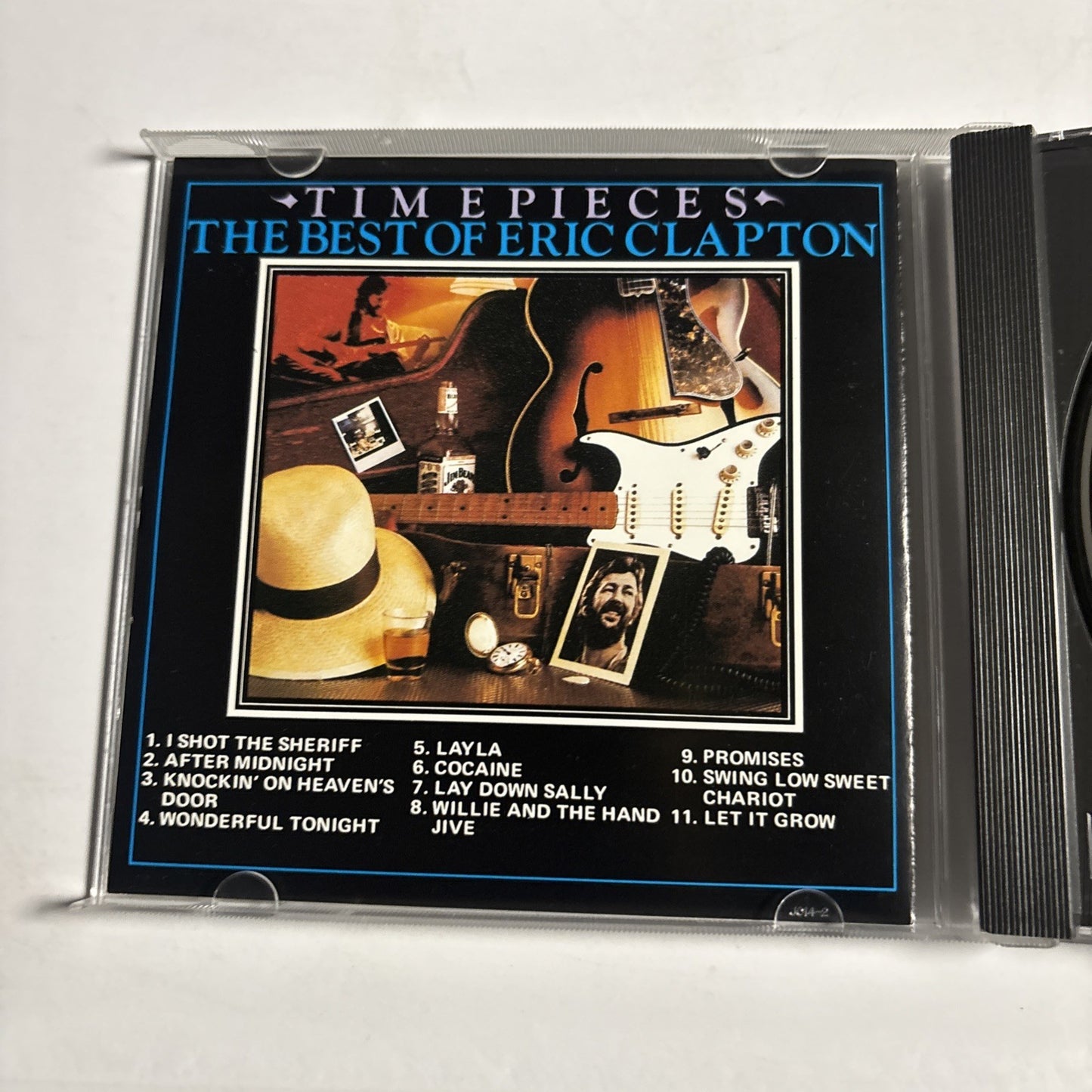 Eric Clapton – Time Pieces - The Best Of Eric Clapton (CD, 1997) Japan POCP-2558