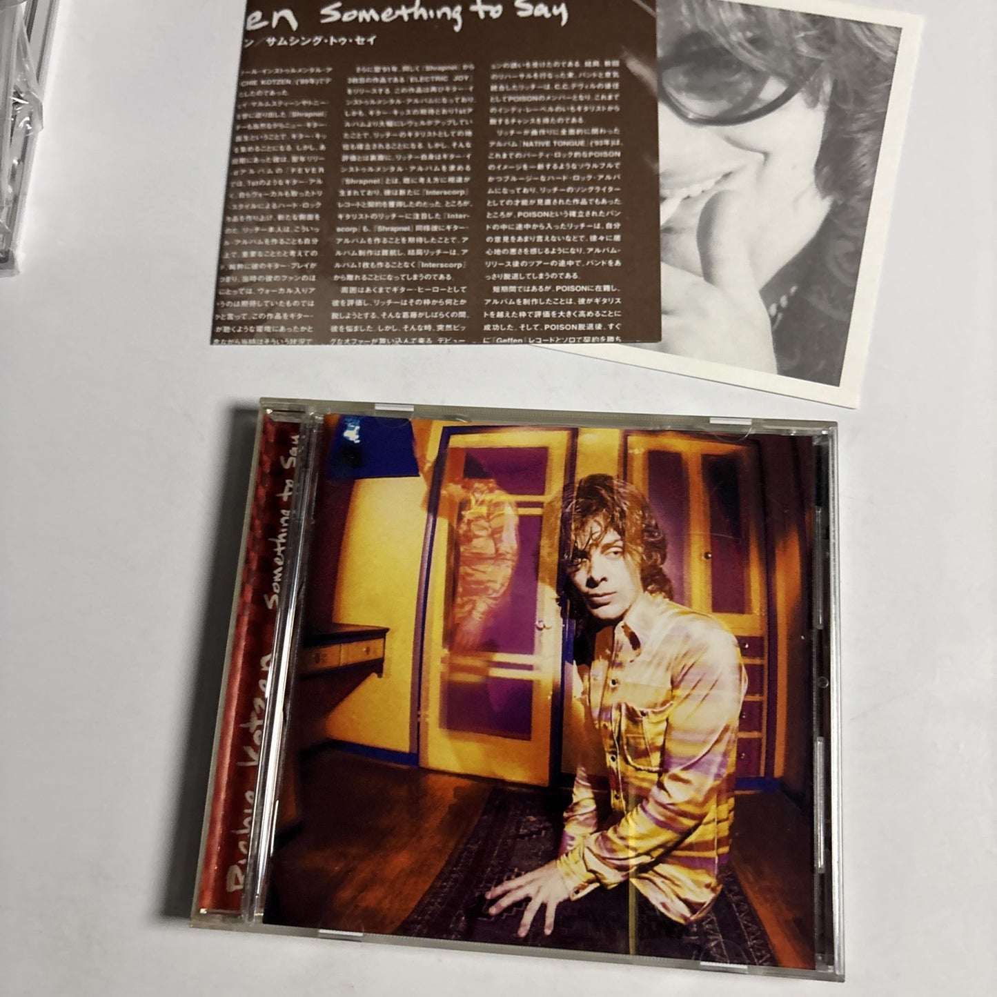 Richie Kotzen – Something To Say (CD, 1997) Japan PSCR-5610