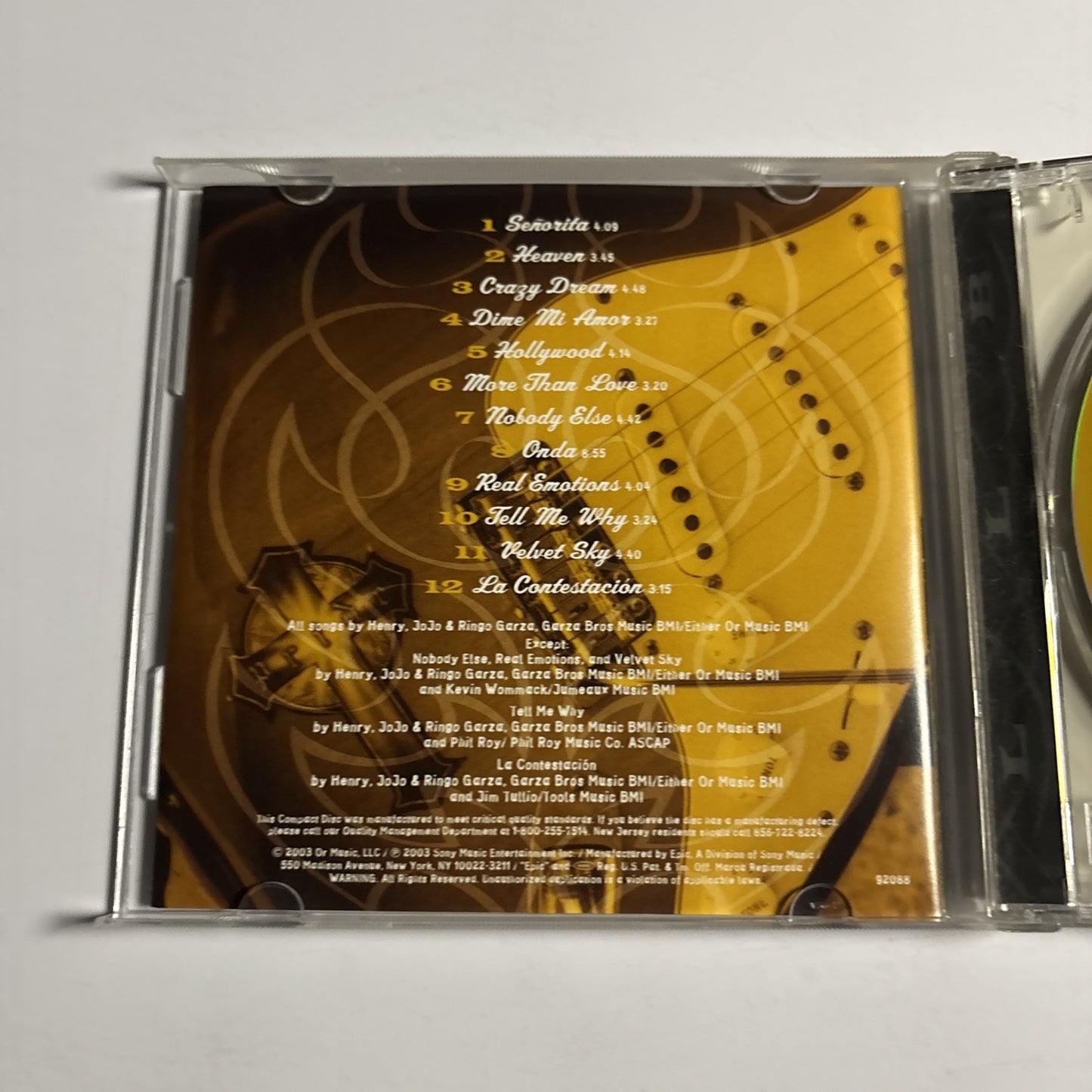 Los Lonely Boys – Los Lonely Boys (CD, 2004) US EK 92088