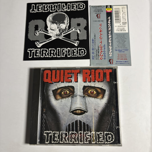 Quiet Riot – Terrified (CD, 1993) Japan Bonus Track Obi ALCB-864
