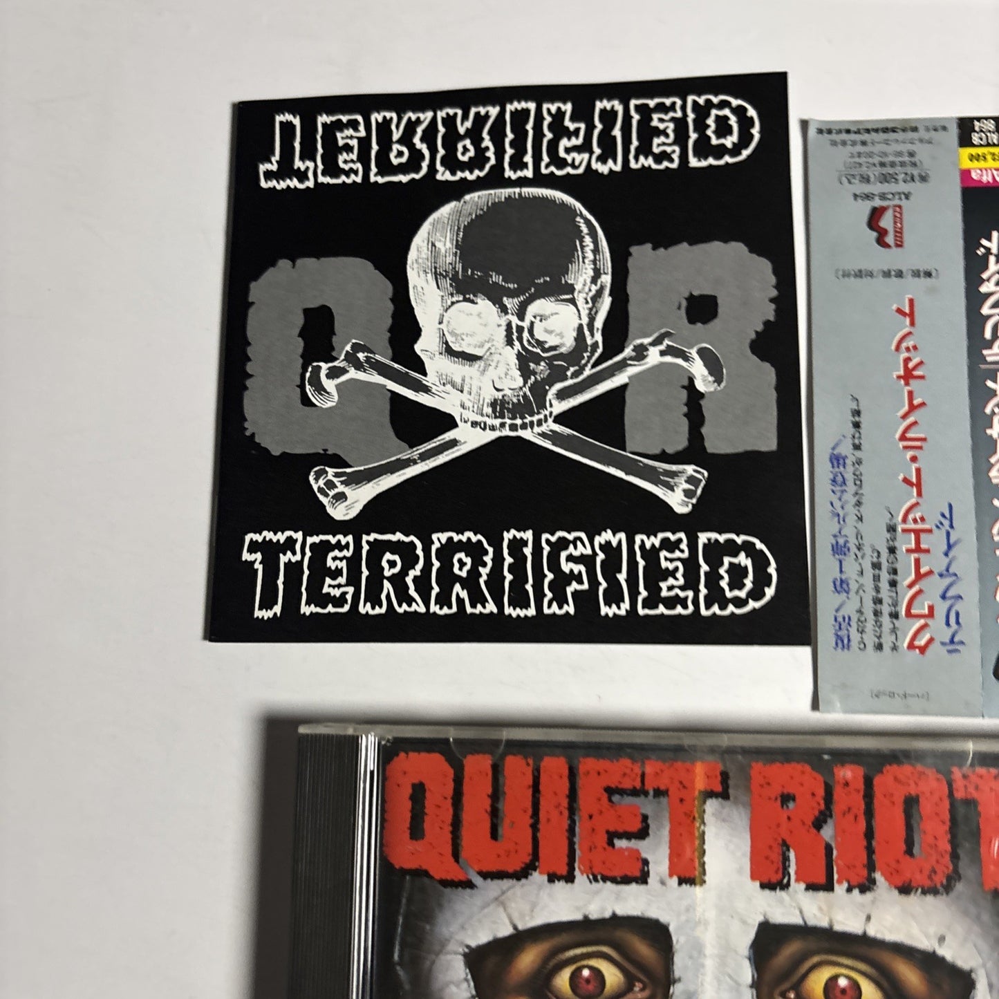 Quiet Riot – Terrified (CD, 1993) Japan Bonus Track Obi ALCB-864