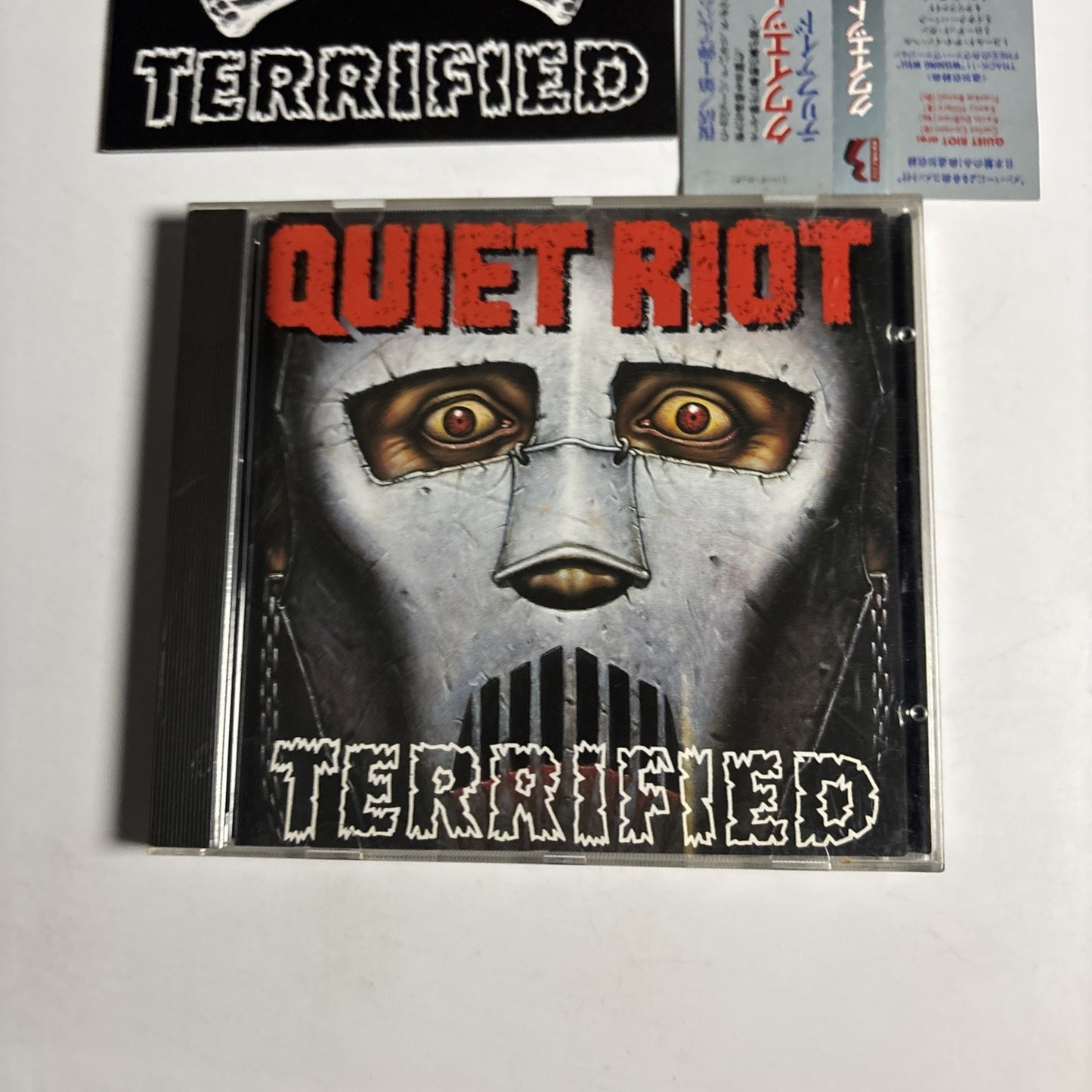 Quiet Riot – Terrified (CD, 1993) Japan Bonus Track Obi ALCB-864
