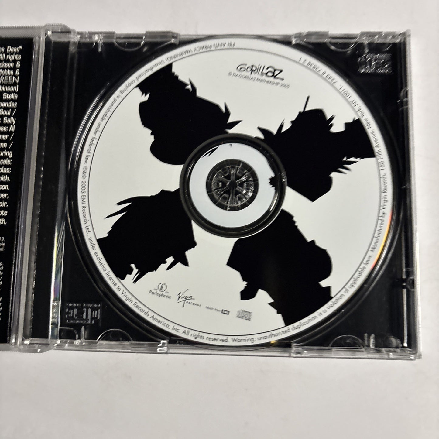 Gorillaz – Demon Days (CD, 2005) US 7243 8 73838 2 1