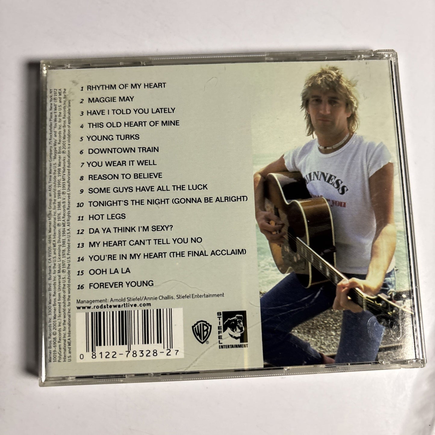 Rod Stewart – The Very Best Of Rod Stewart (CD, 2001) US WTVD 78328