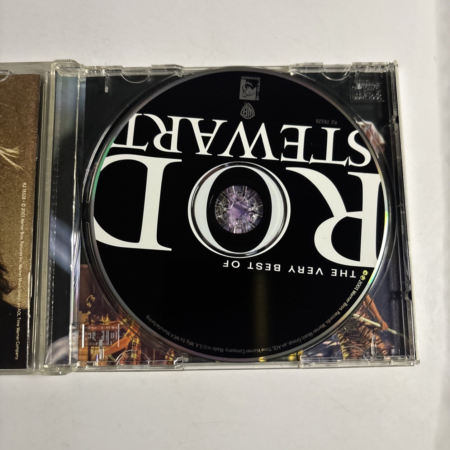Rod Stewart – The Very Best Of Rod Stewart (CD, 2001) US WTVD 78328
