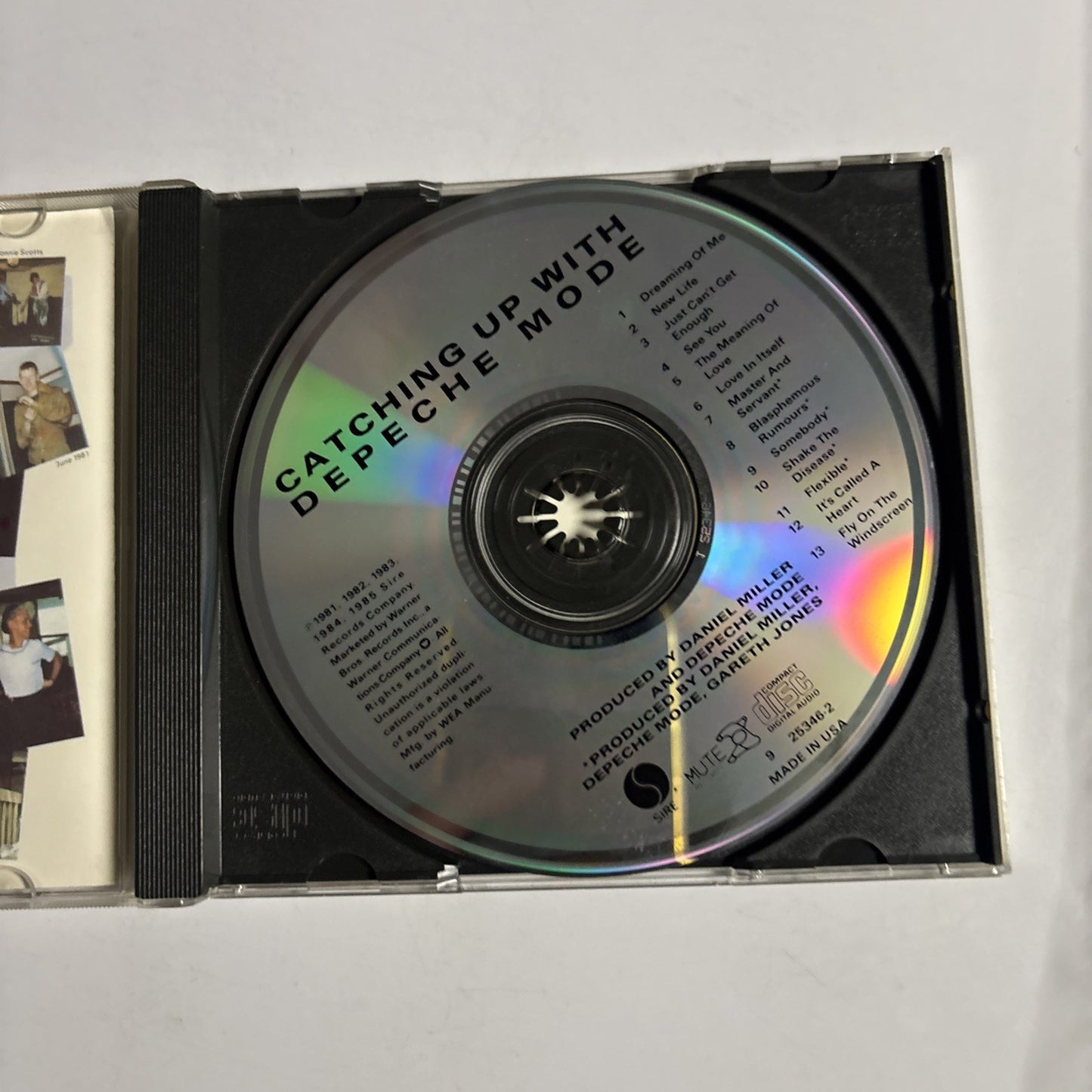 Depeche Mode – Catching Up With Depeche Mode (CD, 1987) US W2 25346