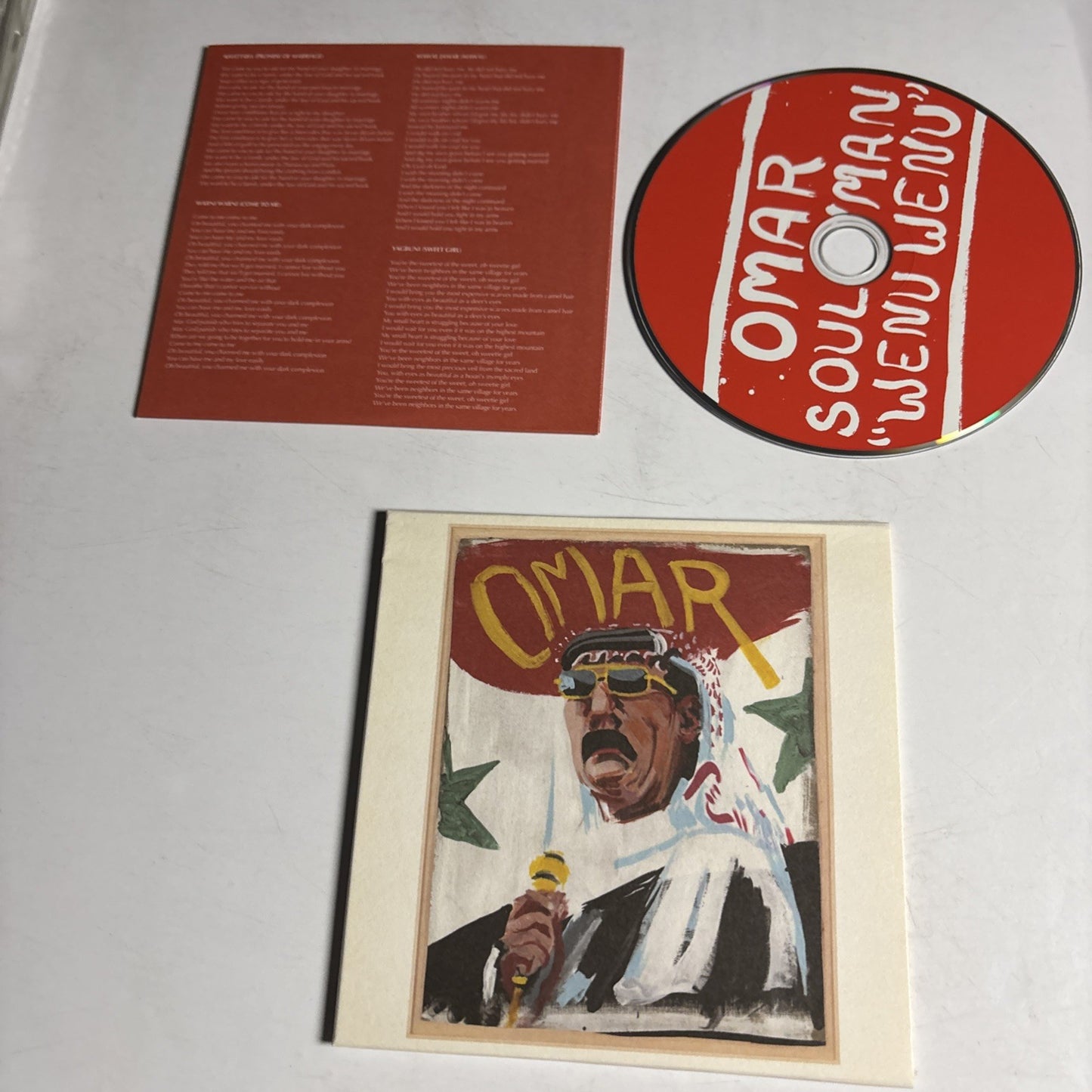 Omar Souleyman – Wenu Wenu (CD, 2013) Europe RBN029CDP