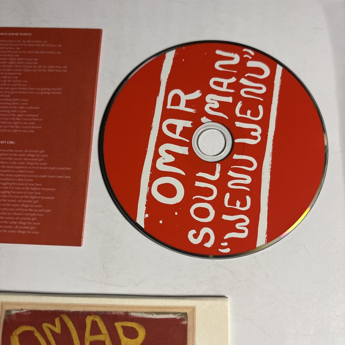 Omar Souleyman – Wenu Wenu (CD, 2013) Europe RBN029CDP