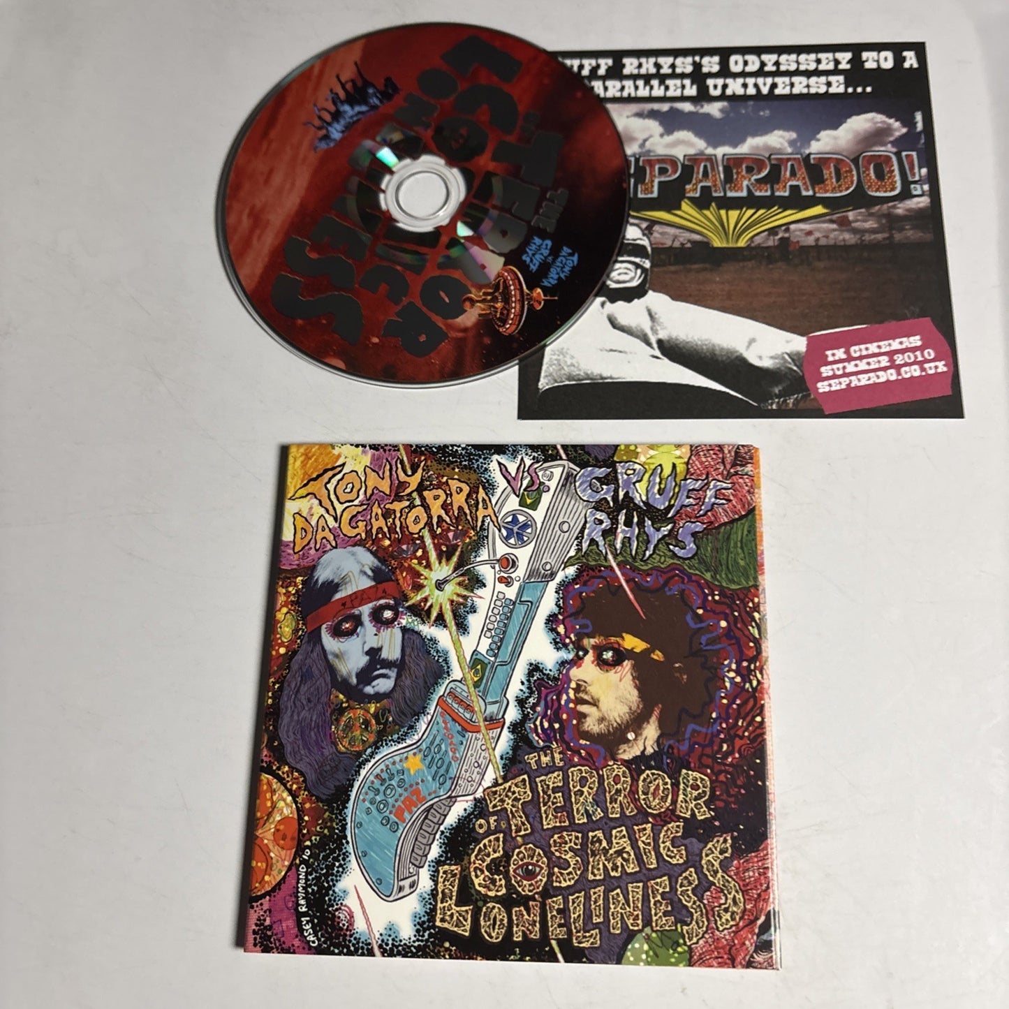 Gruff Rhys, Tony Da Gatorra – The Terror Of Cosmic Loneliness (CD, 2010) UK