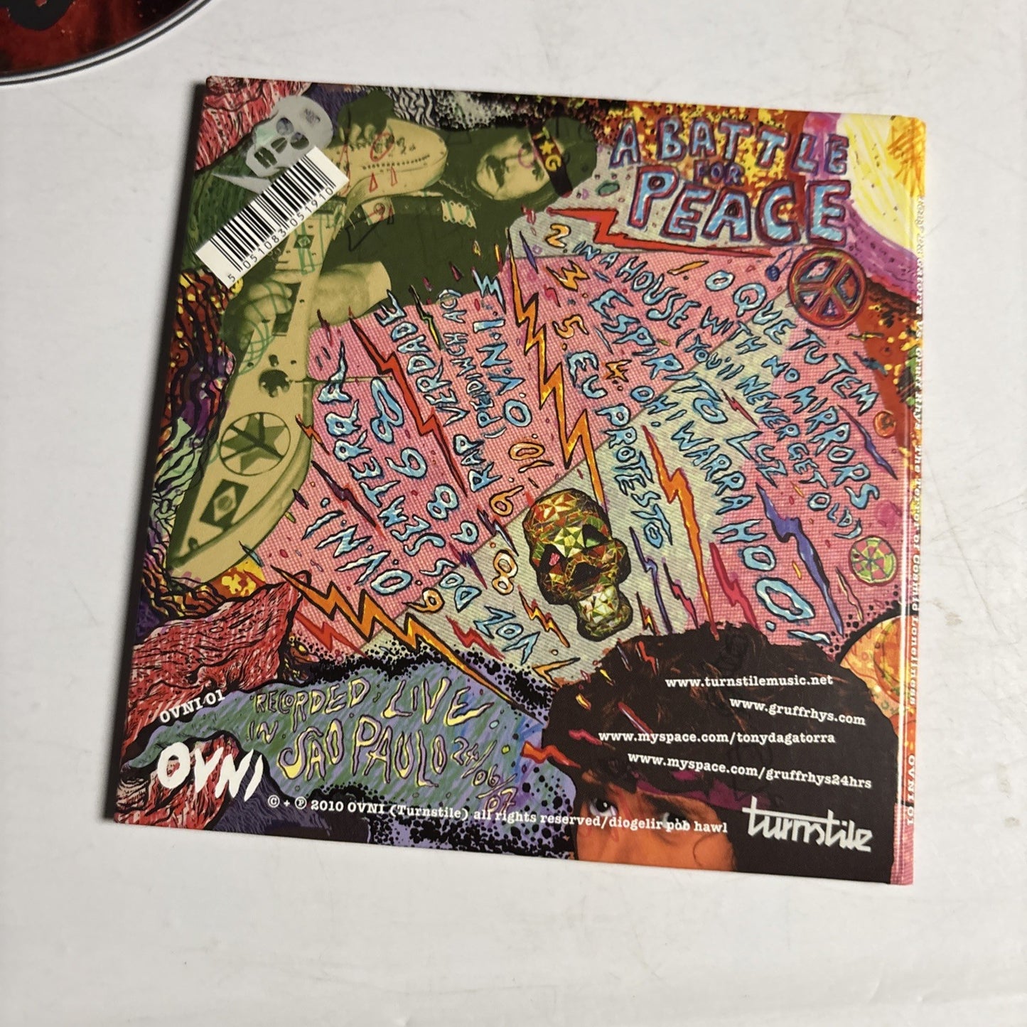 Gruff Rhys, Tony Da Gatorra – The Terror Of Cosmic Loneliness (CD, 2010) UK