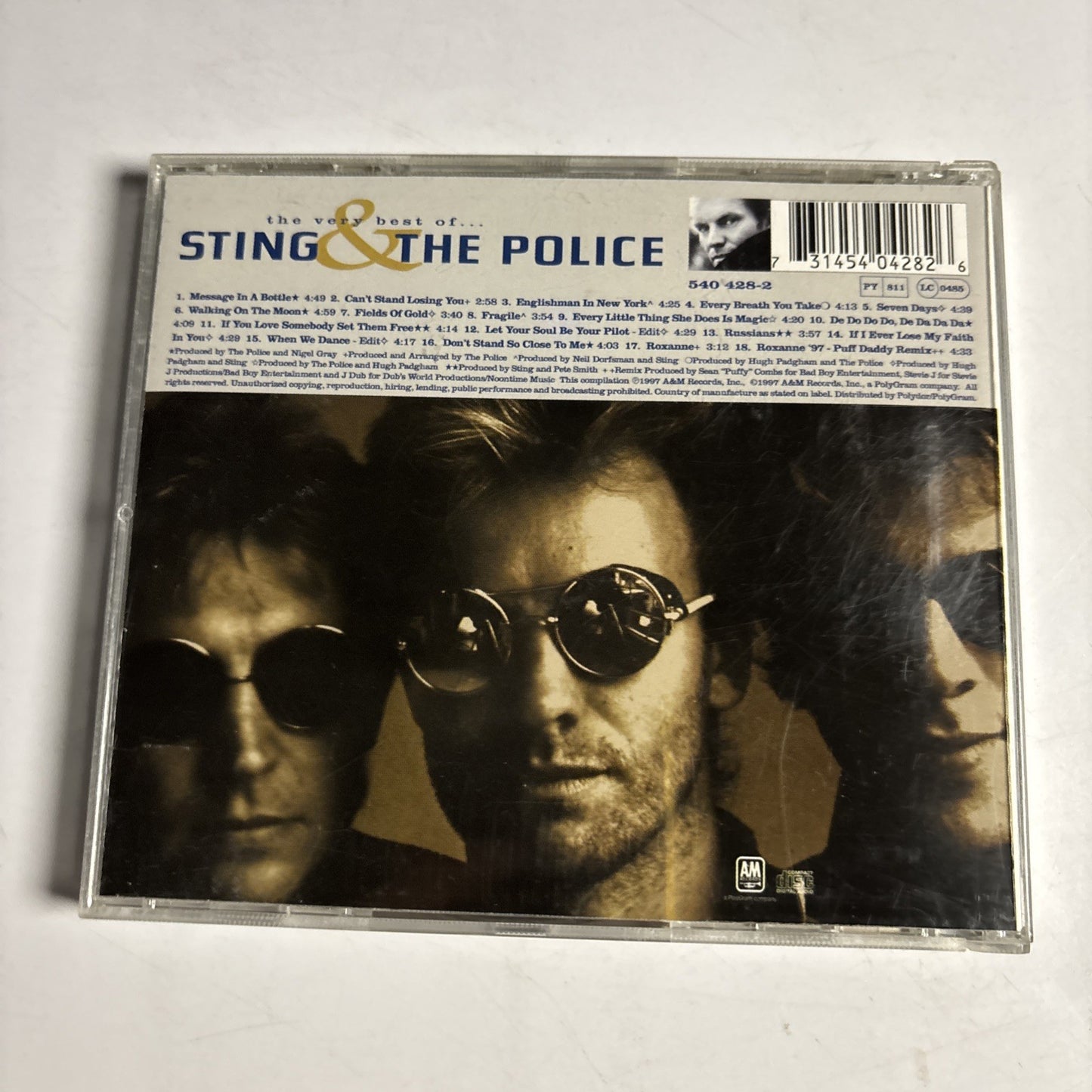 Sting & The Police – The Very Best Of... Sting & The Police (CD, 1997)