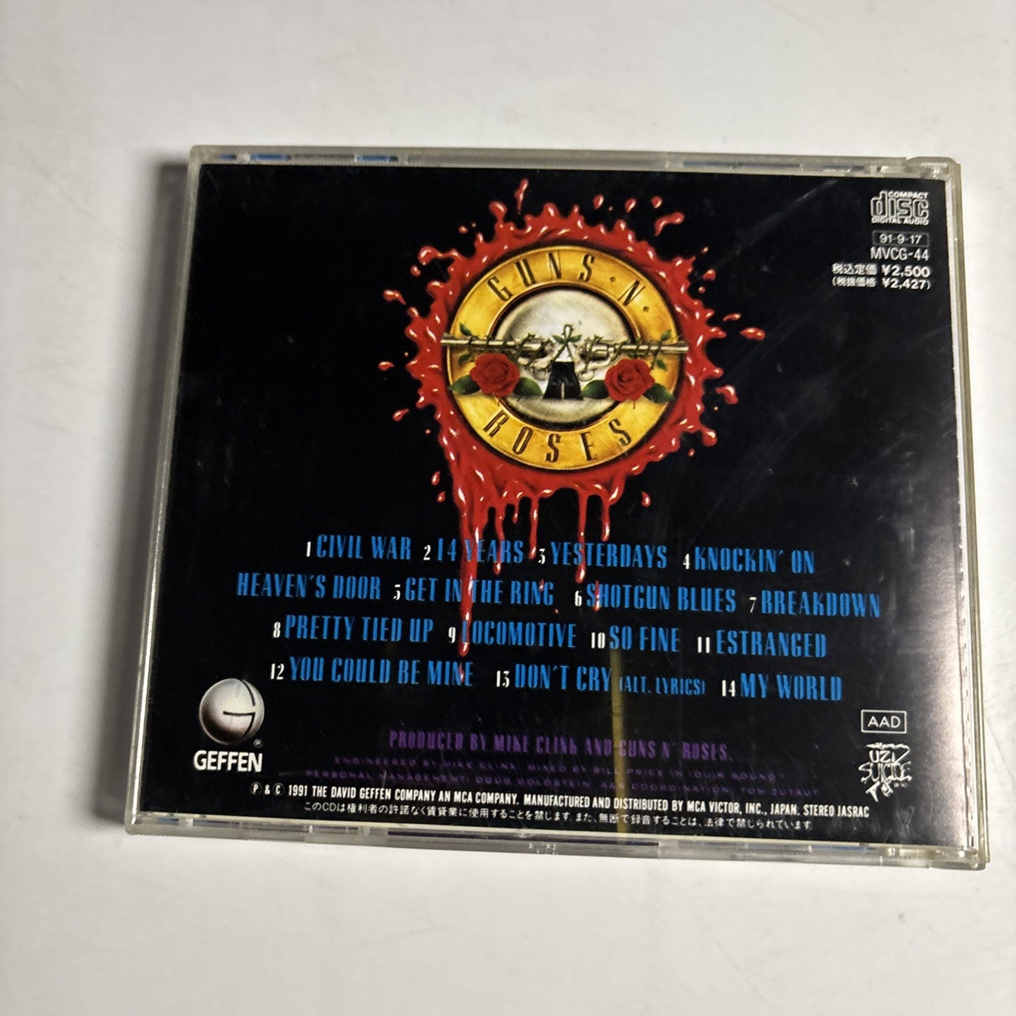 Guns N' Roses – Use Your Illusion II (CD, 1991)  Japan MVCG-44