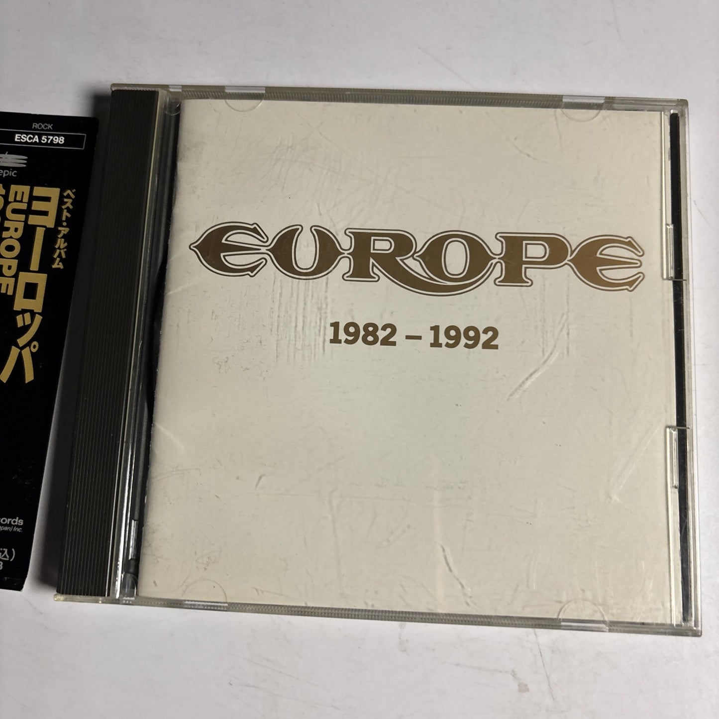 Europe  – 1982-1992 (CD, 1993) Japan ESCA 5798