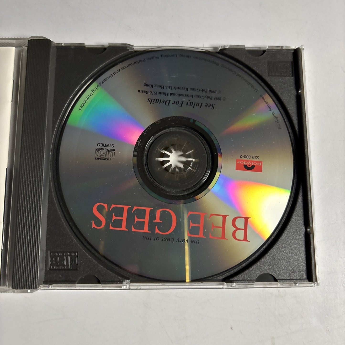 Bee Gees – The Very Best Of The Bee Gees (CD, 1997) Hong Kong 529 200-2