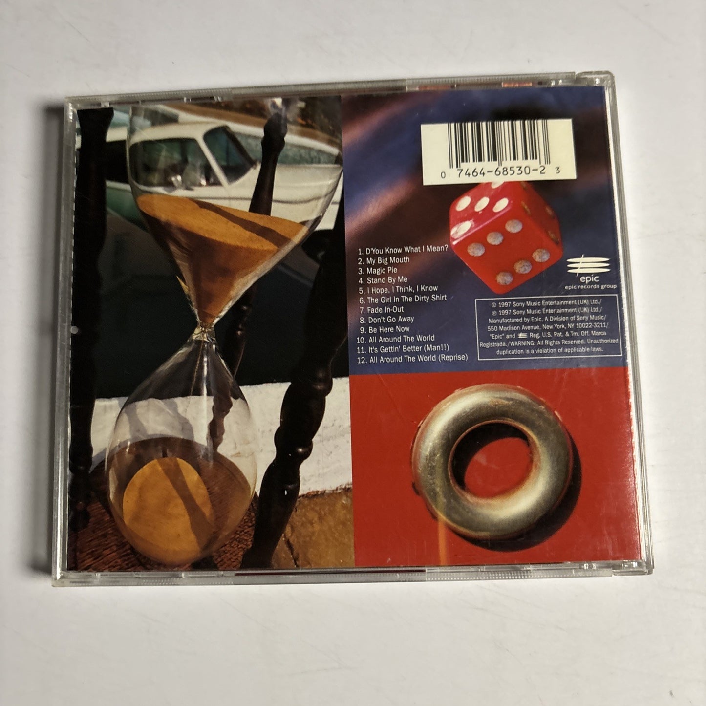 Oasis – Be Here Now (CD, 1997) US EK 68530