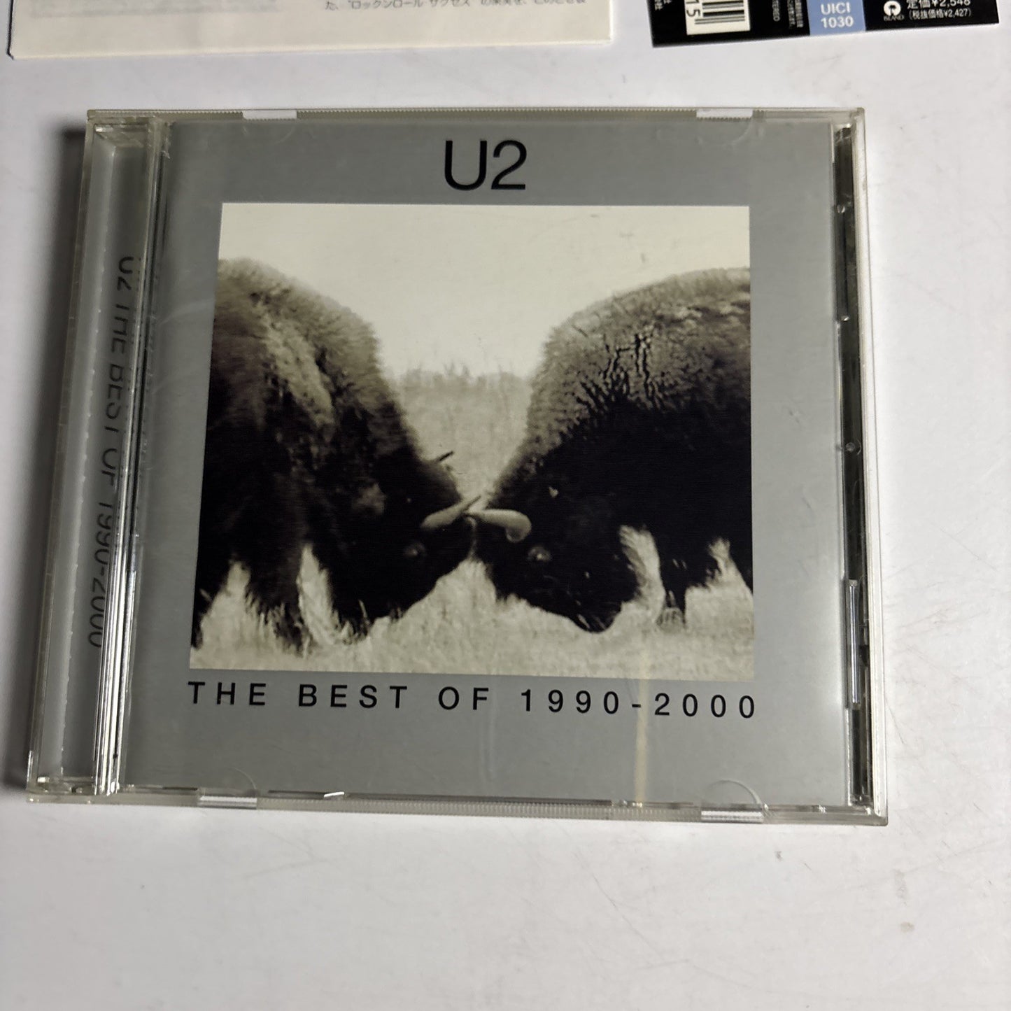 U2 – The Best Of 1990-2000 (CD, 2002) Japan Bonus Track Obi UICI-1030
