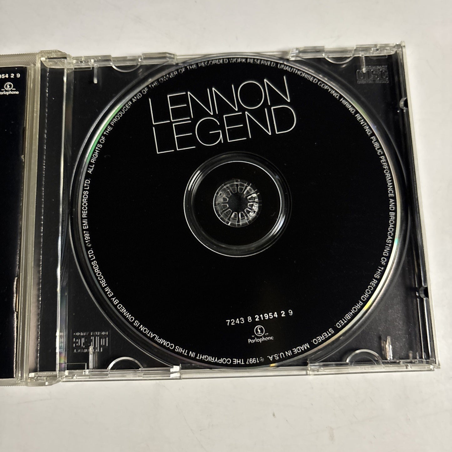 John Lennon – Lennon Legend (The Very Best Of John Lennon) (CD, 1997) US