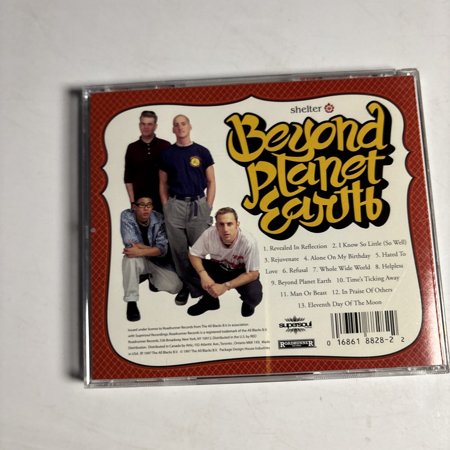 Shelter – Beyond Planet Earth (CD, 1997) US RR 8828-2