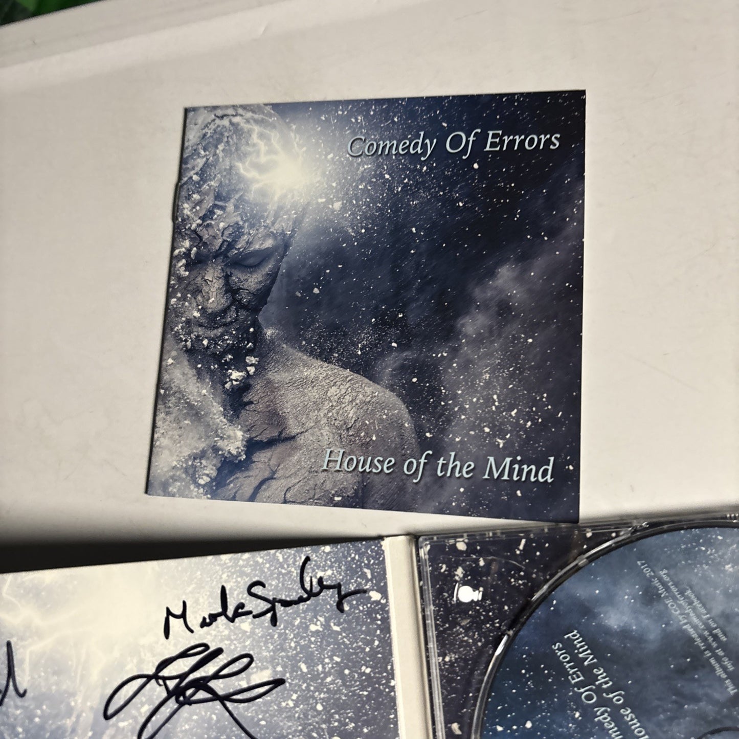Comedy Of Errors – House Of The Mind (CD, 2017) UK *Signed Copy* COE004