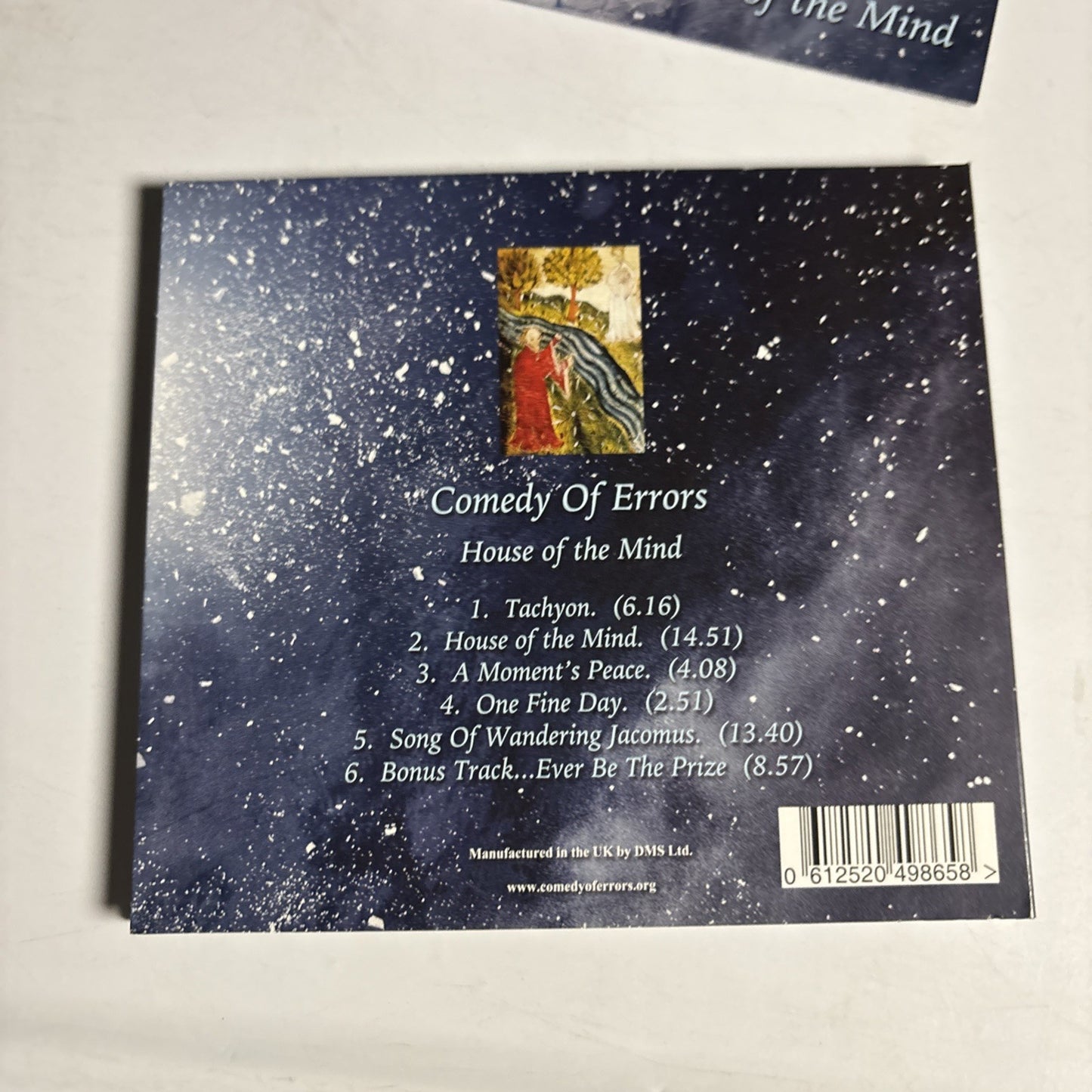 Comedy Of Errors – House Of The Mind (CD, 2017) UK *Signed Copy* COE004