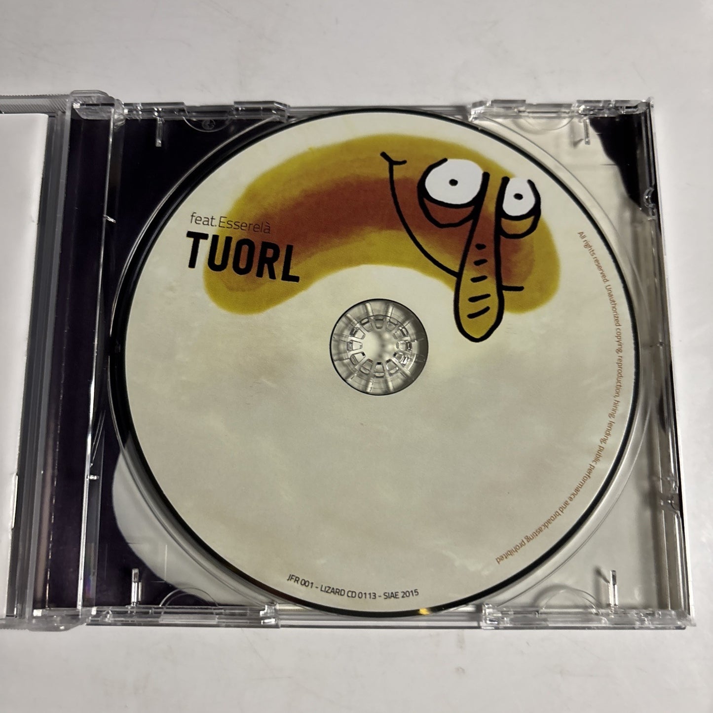 feat. Esserelà – TUORL (CD, 2015) Italy JFR 001