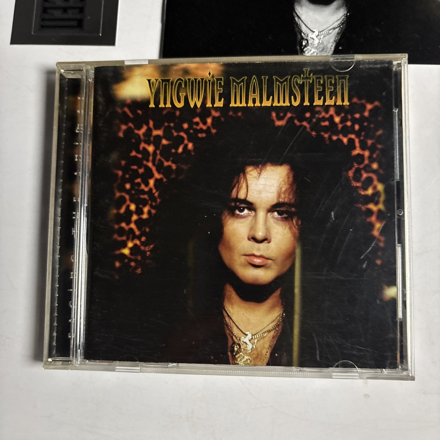 Yngwie Malmsteen – Facing The Animal (CD, 1997) Japan Sticker PCCY-01154
