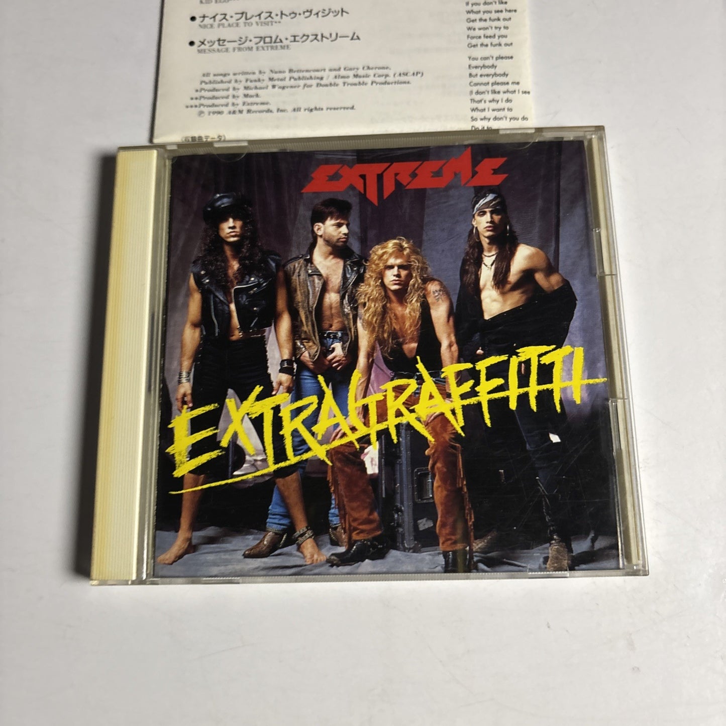 Extreme  – Extragraffitti  (CD, 1990) Japan PCCY-10155