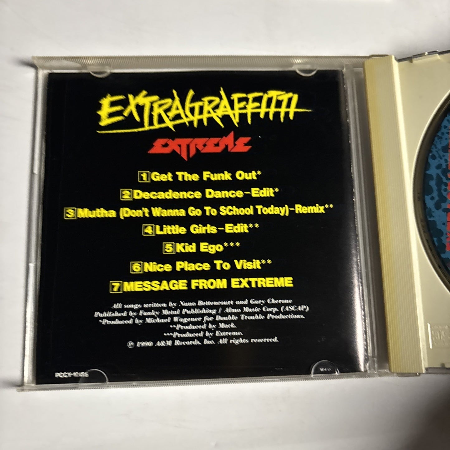 Extreme  – Extragraffitti  (CD, 1990) Japan PCCY-10155