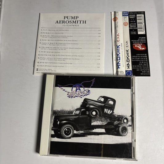 Aerosmith – Pump (CD, 1998) Japan obi MVCG-19303
