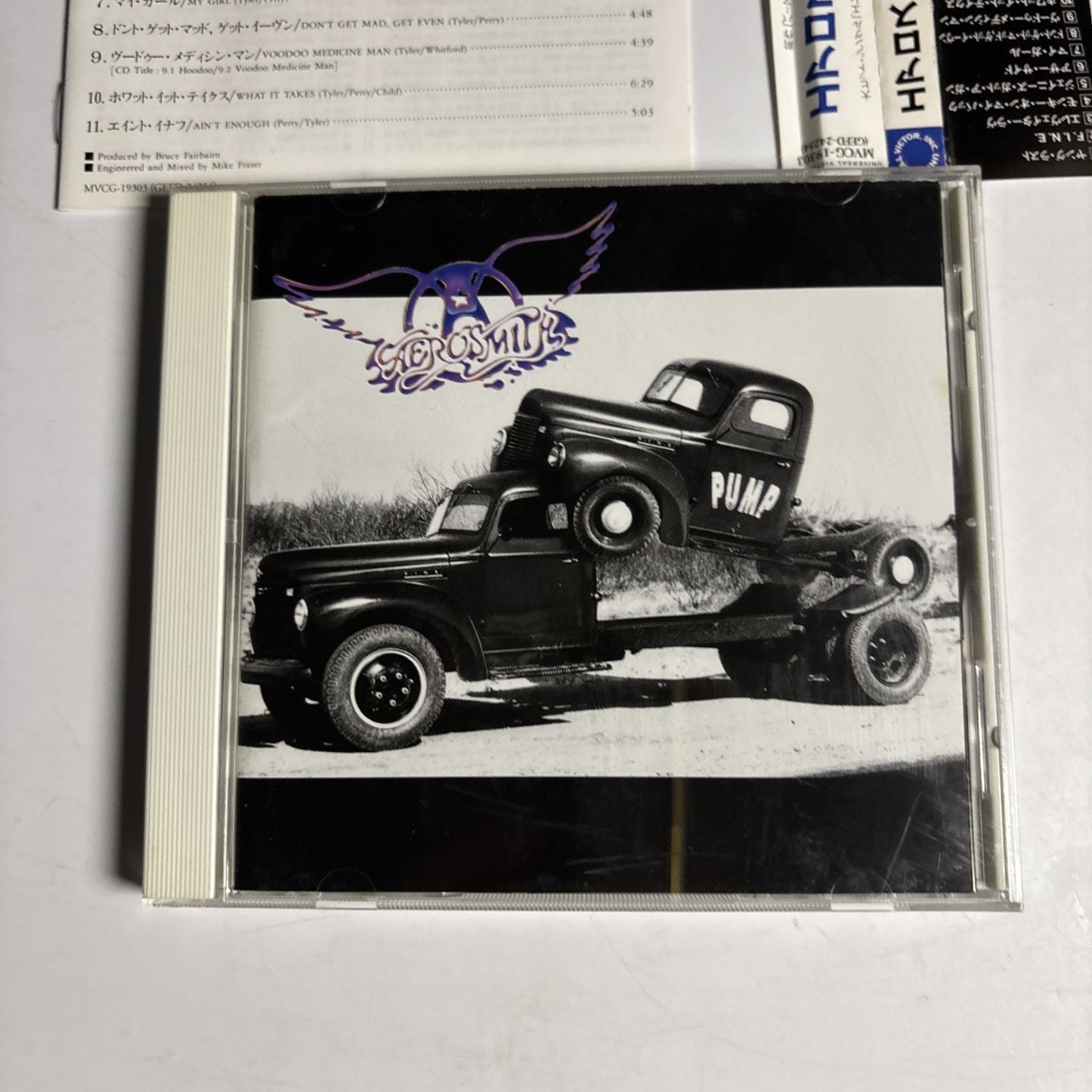 Aerosmith – Pump (CD, 1998) Japan obi MVCG-19303