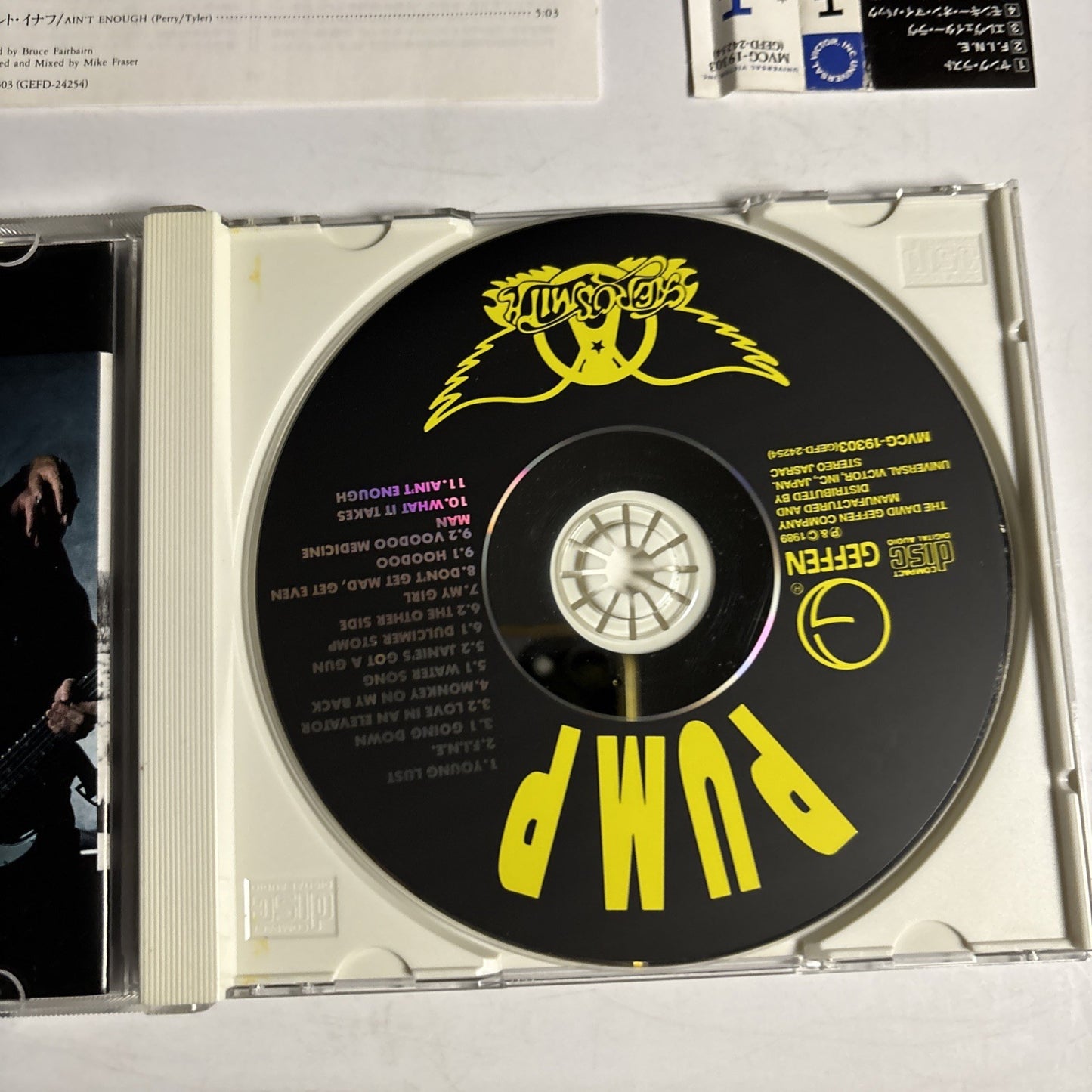 Aerosmith – Pump (CD, 1998) Japan obi MVCG-19303