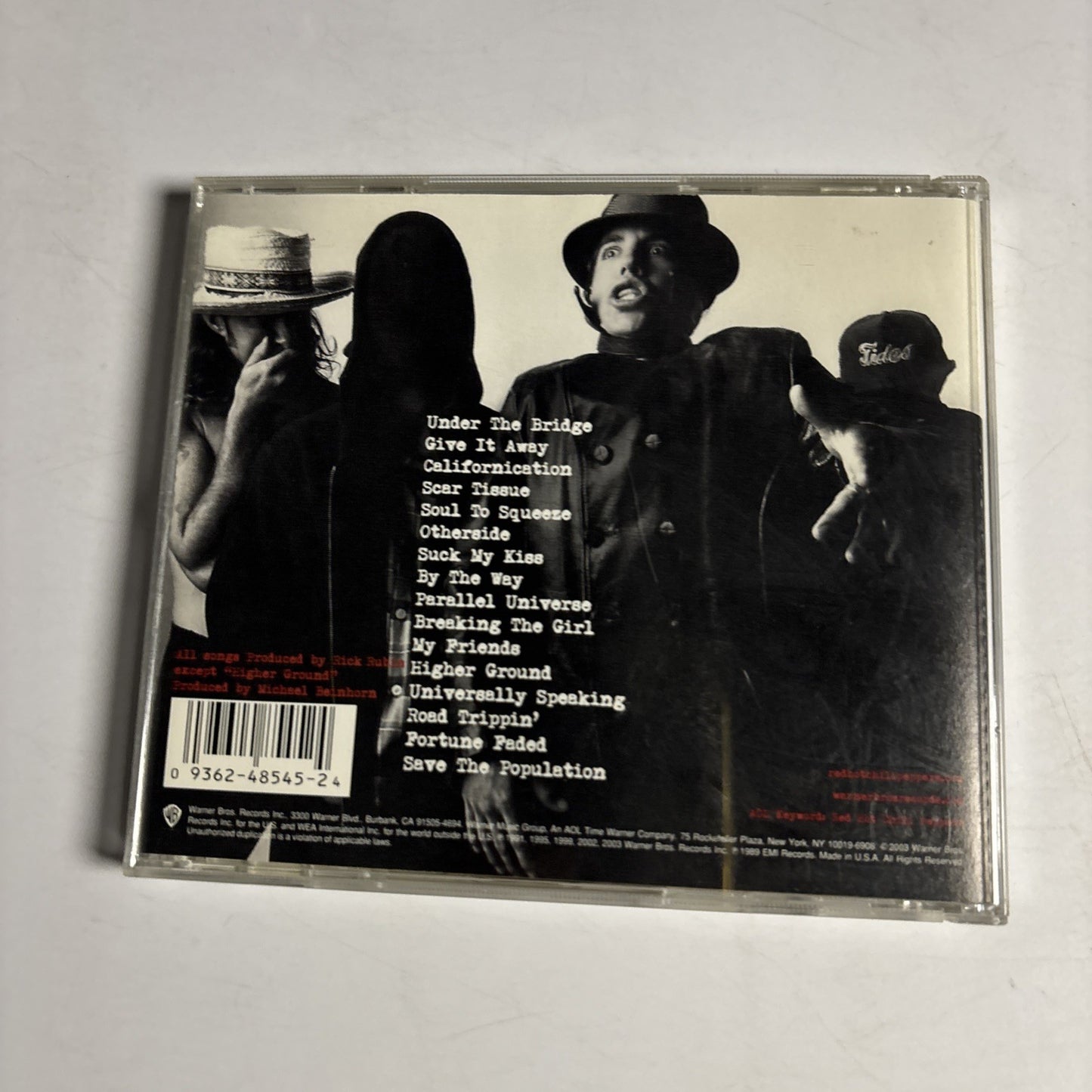 Red Hot Chili Peppers – Greatest Hits (CD, 2003) US 48545-2