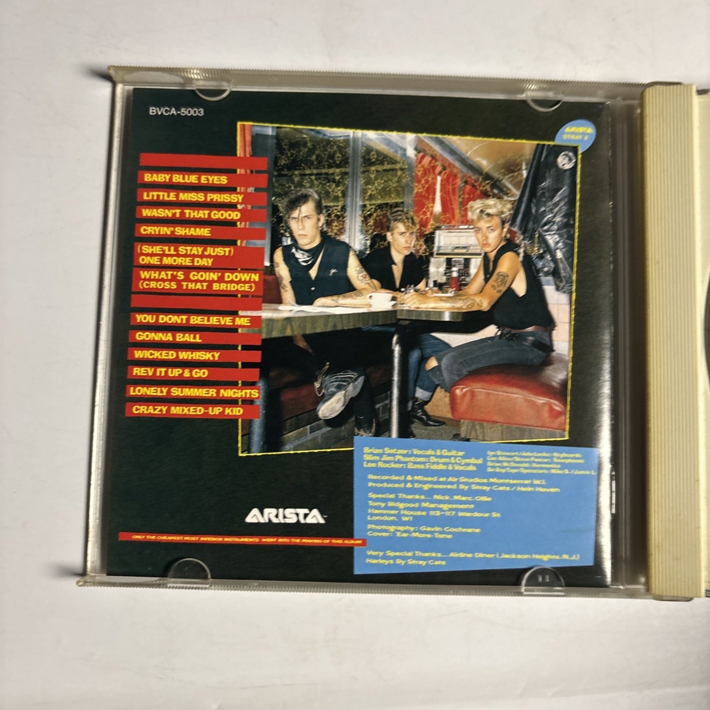 Stray Cats – Gonna Ball (CD, 1990) Japan BVCA-5003