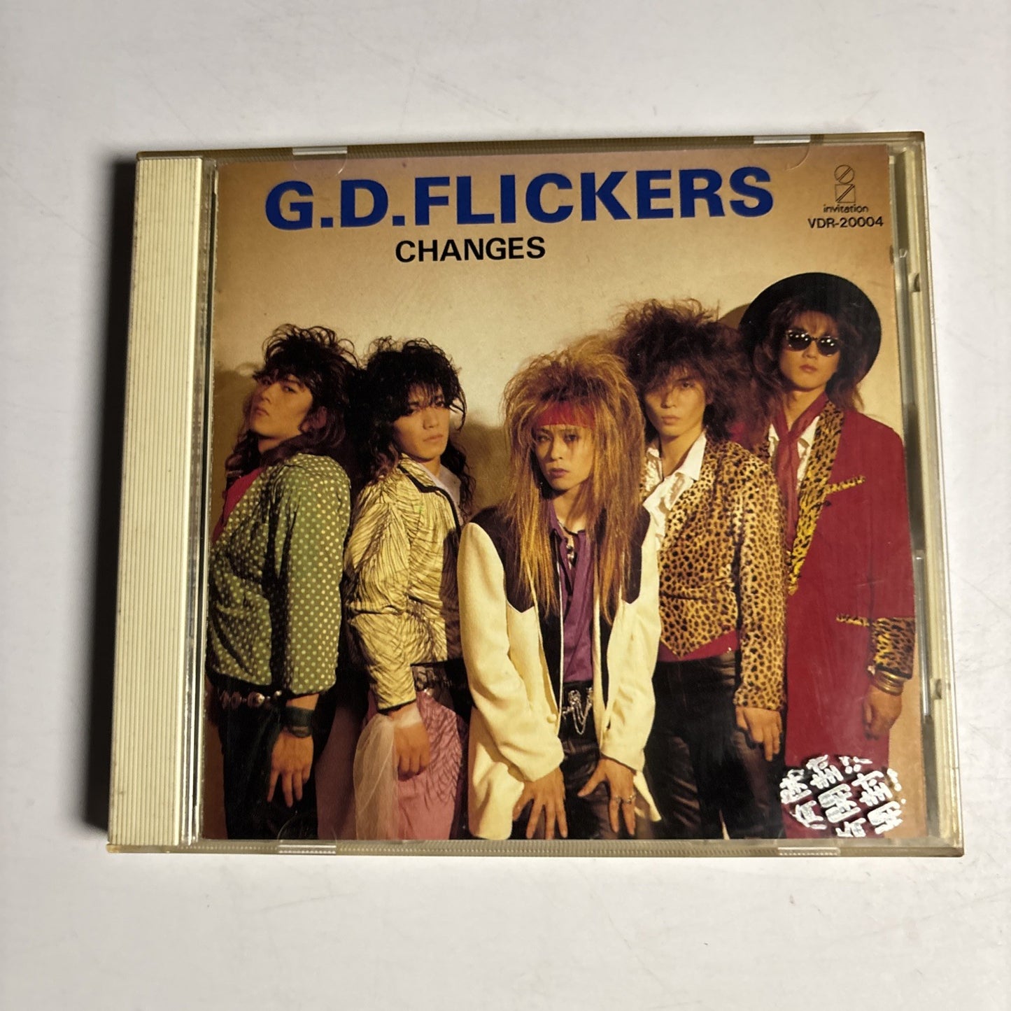 G.D. Flickers – Changes (CD, 1989) Japan VDR-20004