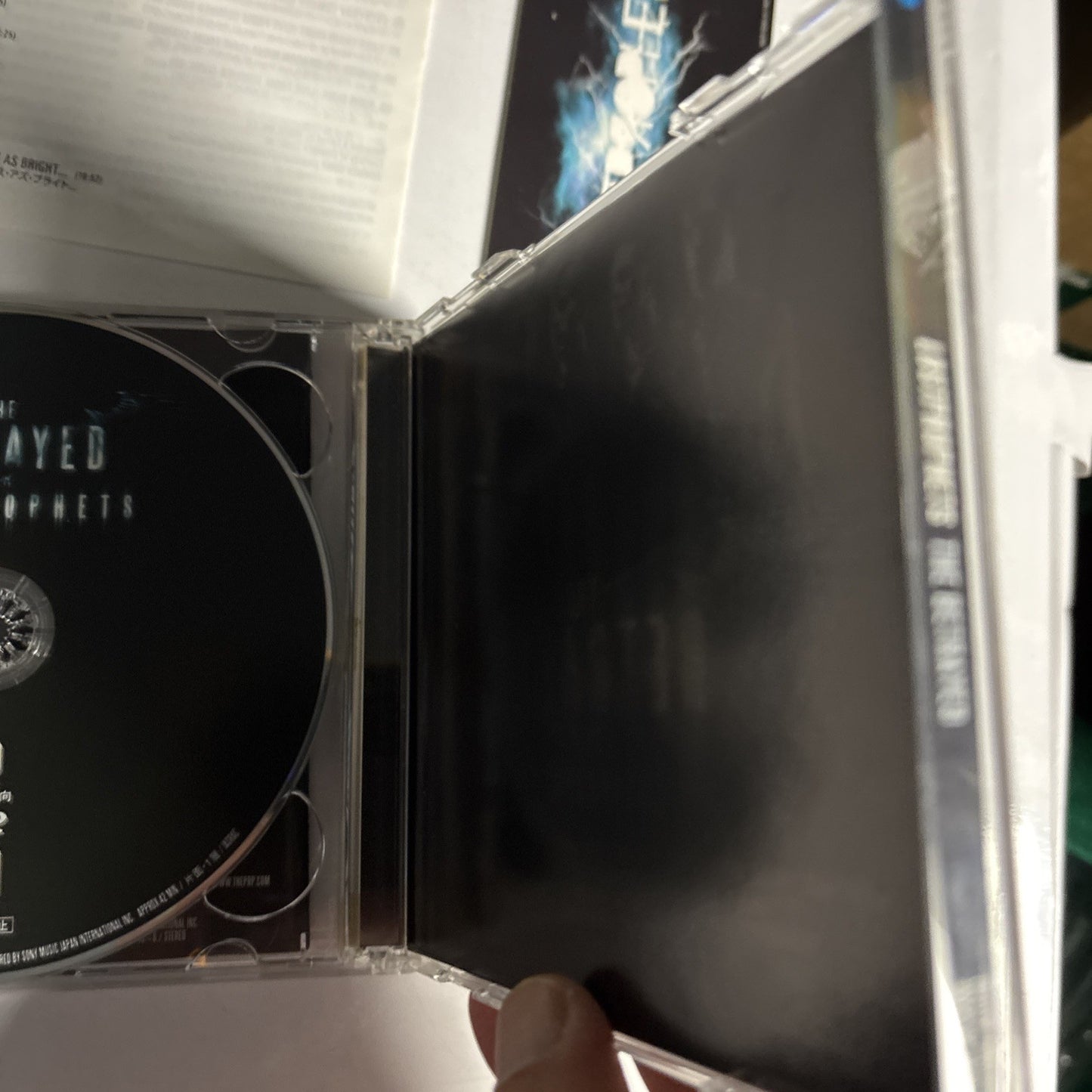 Lostprophets – The Betrayed (CD + DVD, 2010) Obi Sticker Japan SICP 2345~6