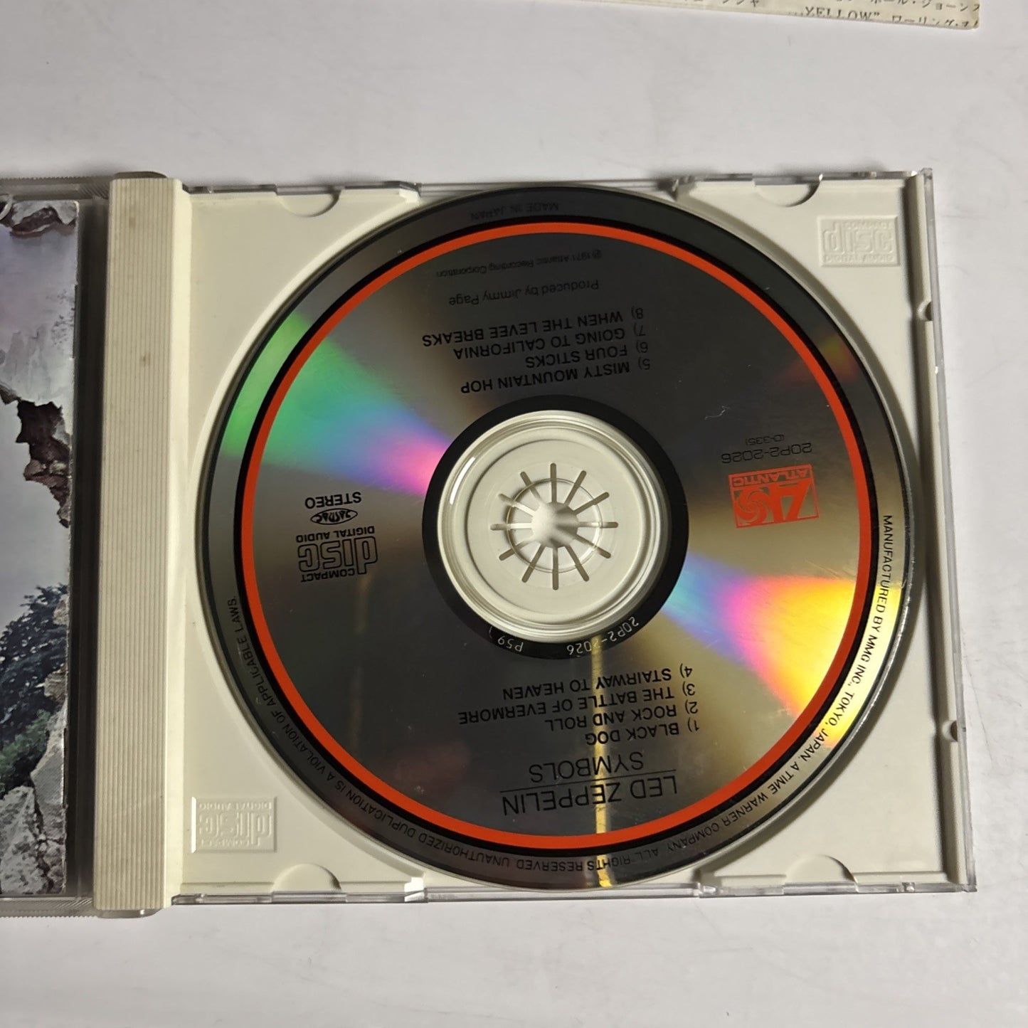 Led Zeppelin – Untitled (CD, 1988)  Japan 20P2-2026