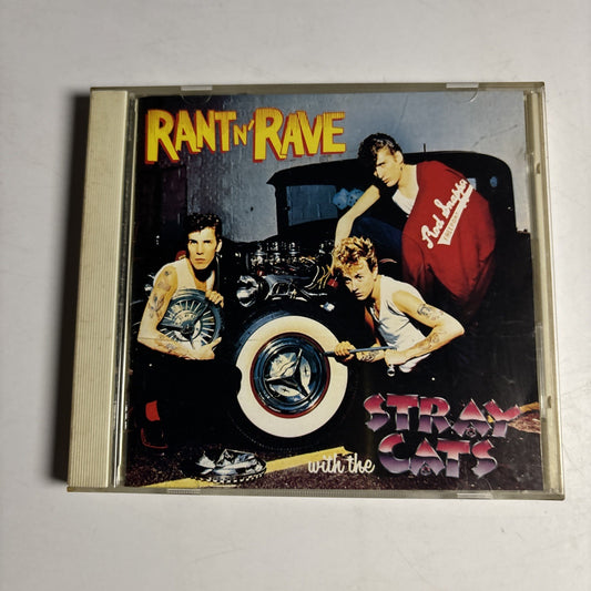 Stray Cats – Rant N' Rave With The Stray Cats (CD, 1990) Japan BVCA-5004