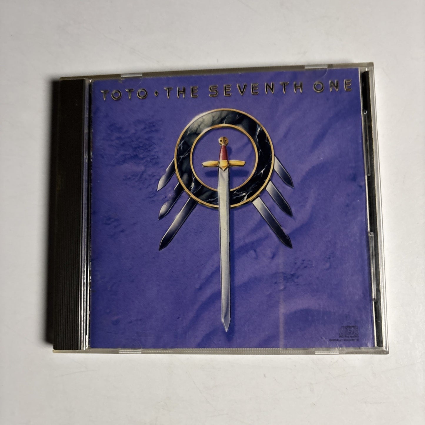Toto – The Seventh One (CD, 1988) US CK 40873