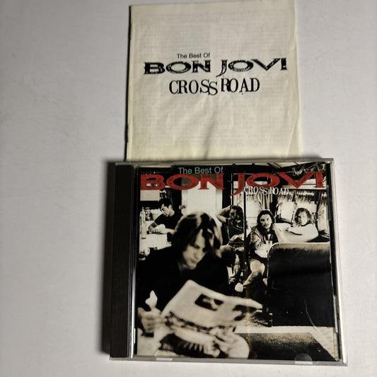 Bon Jovi – Cross Road (The Best Of Bon Jovi) (CD, 1994)  Japan PHCR-1300