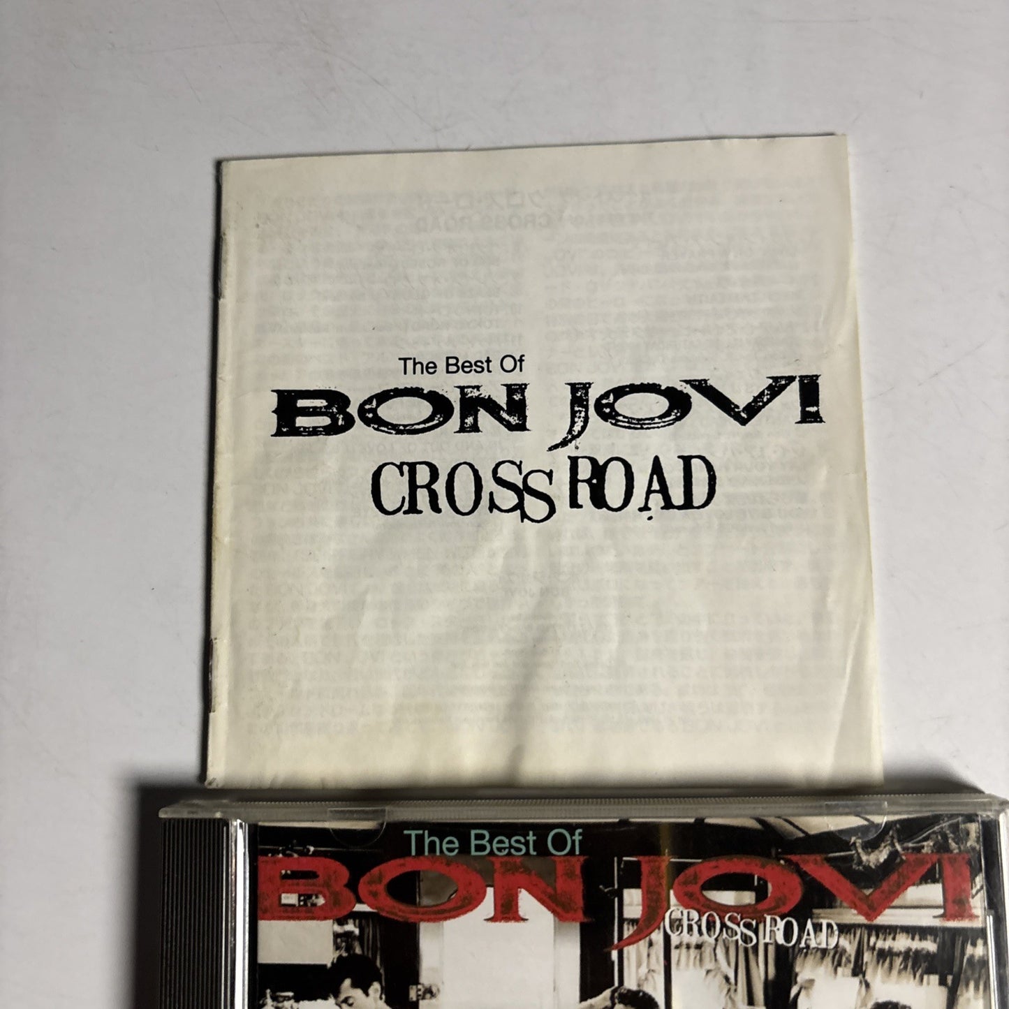Bon Jovi – Cross Road (The Best Of Bon Jovi) (CD, 1994)  Japan PHCR-1300