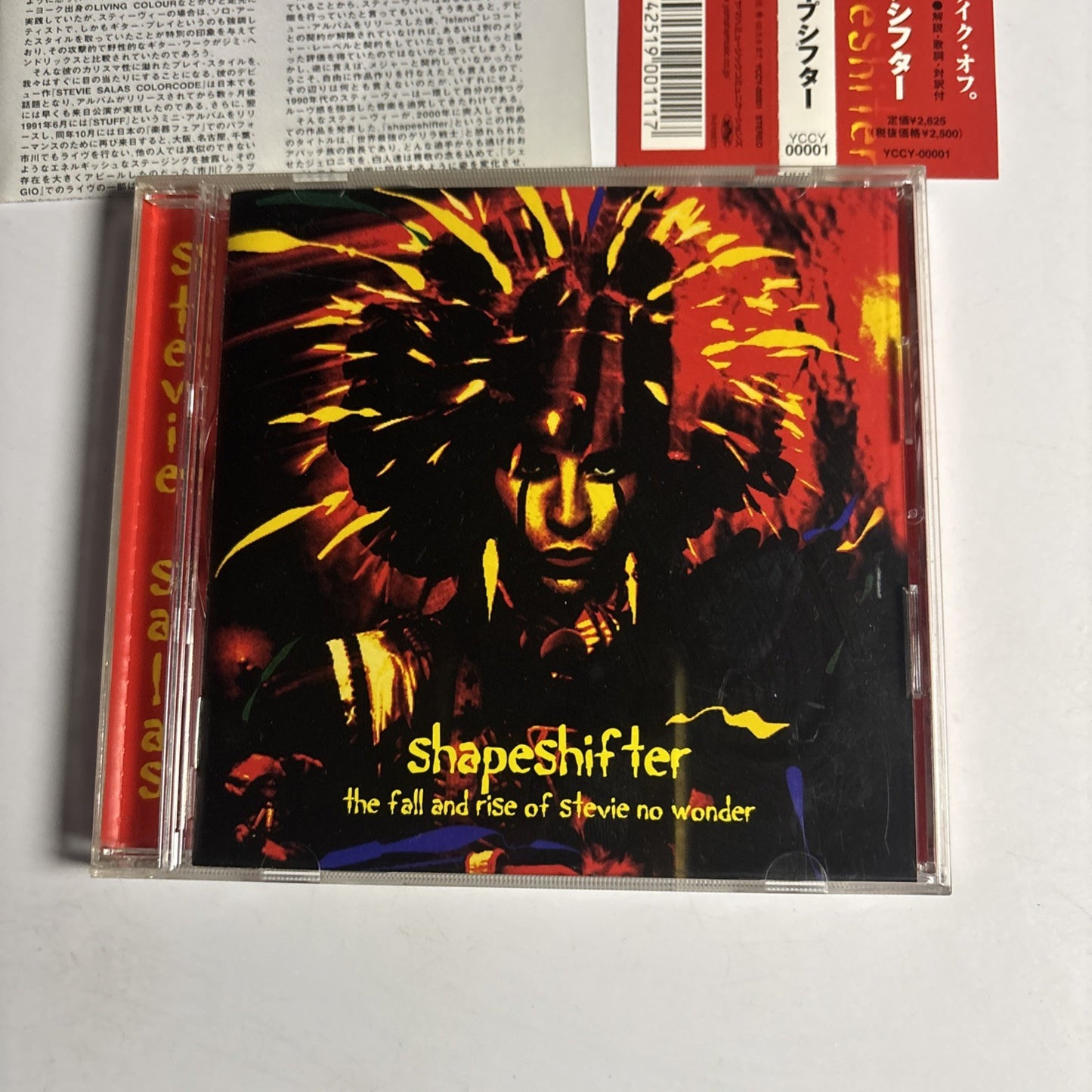 Stevie Salas Colorcode – Shapeshifter The Fall & The Rise Of Stevie CD Japan Obi