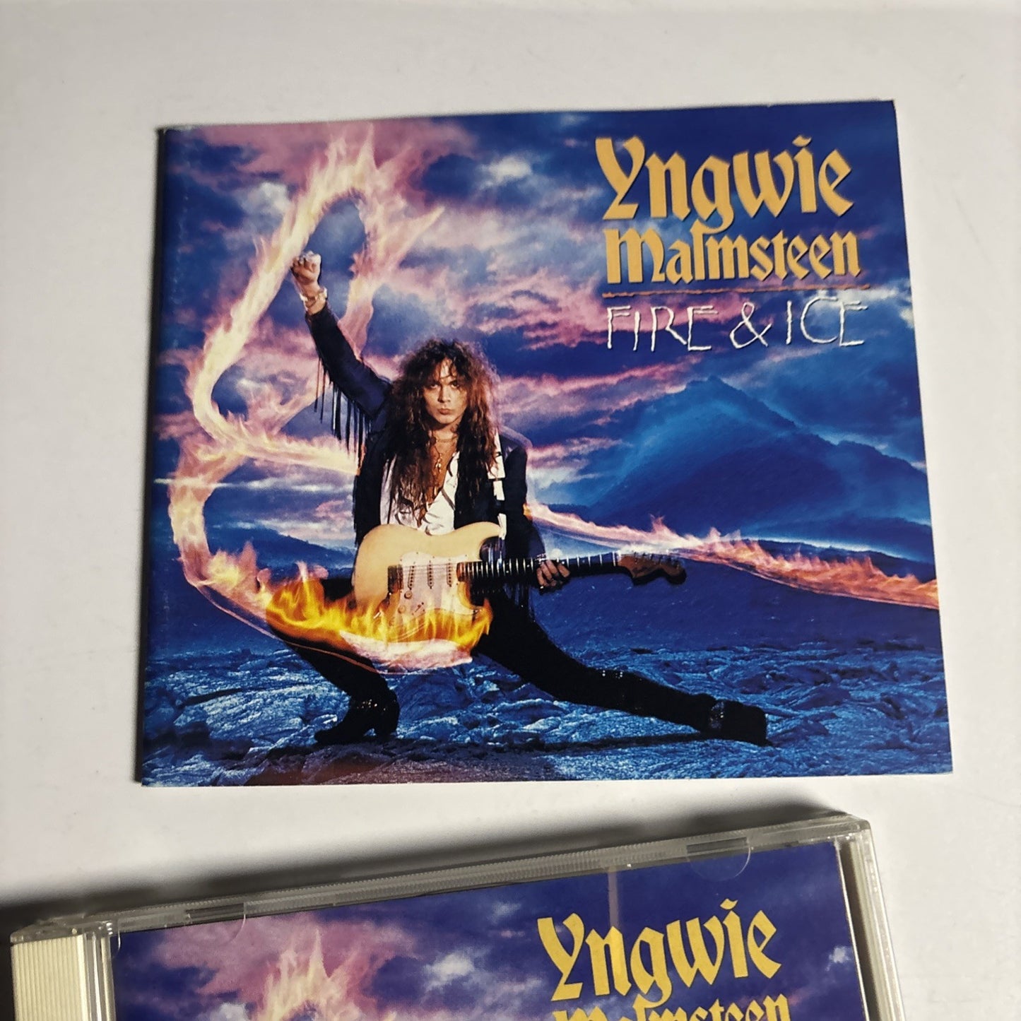 Yngwie Malmsteen – Fire & Ice (CD, 1992) Japan WMC5-479