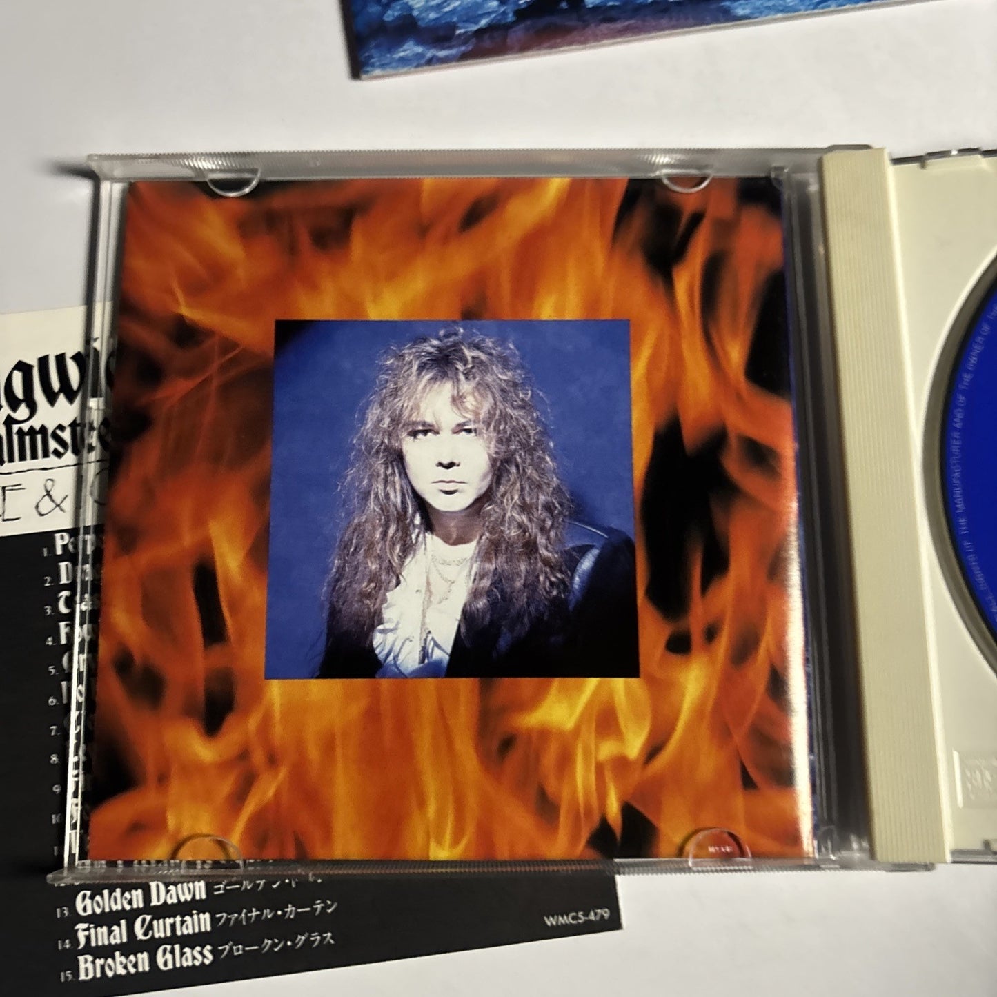Yngwie Malmsteen – Fire & Ice (CD, 1992) Japan WMC5-479