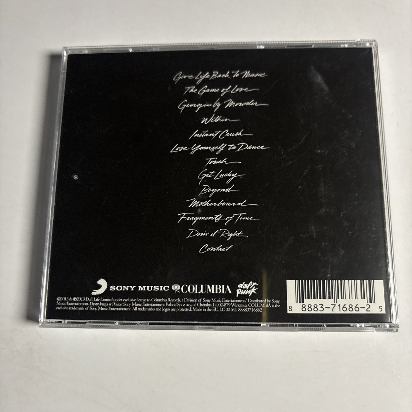 Daft Punk – Random Access Memories (CD, 2013) Europe 88883716862