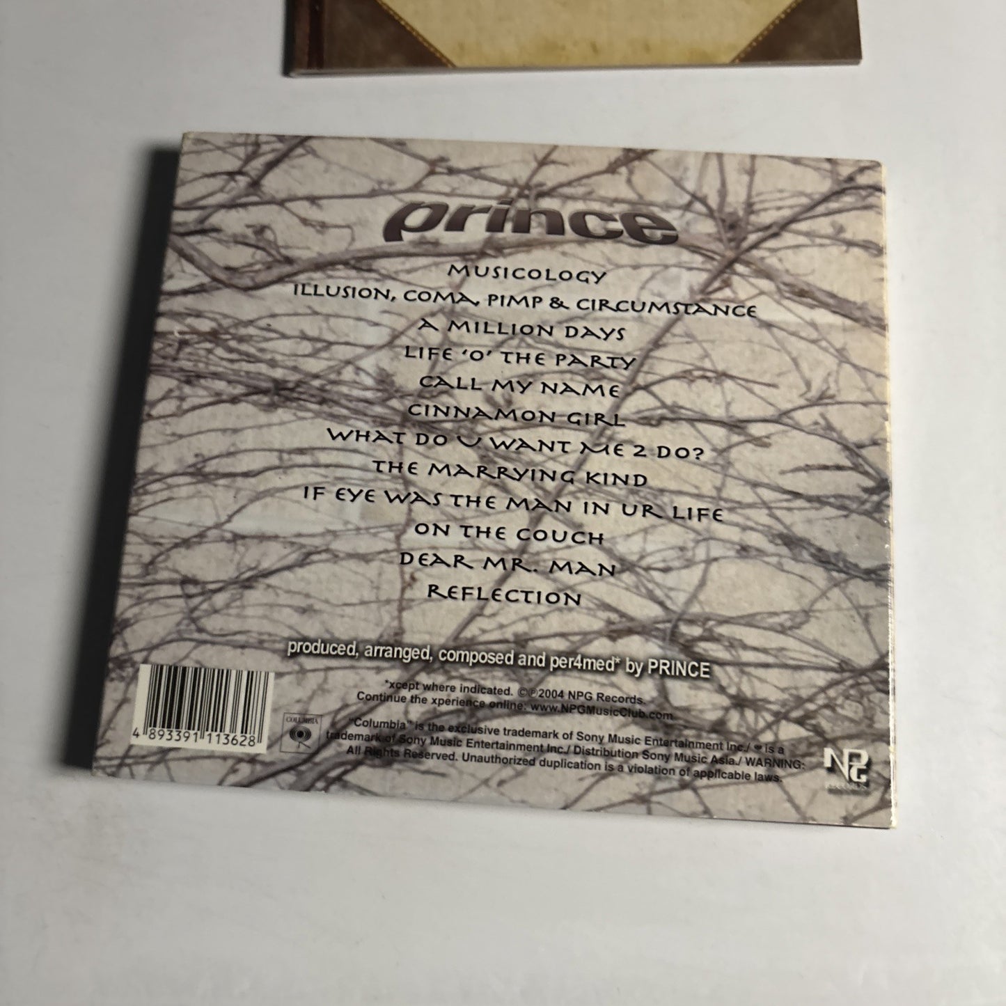 Prince – Musicology (CD, 2004) Indonesia digipak 517165.2