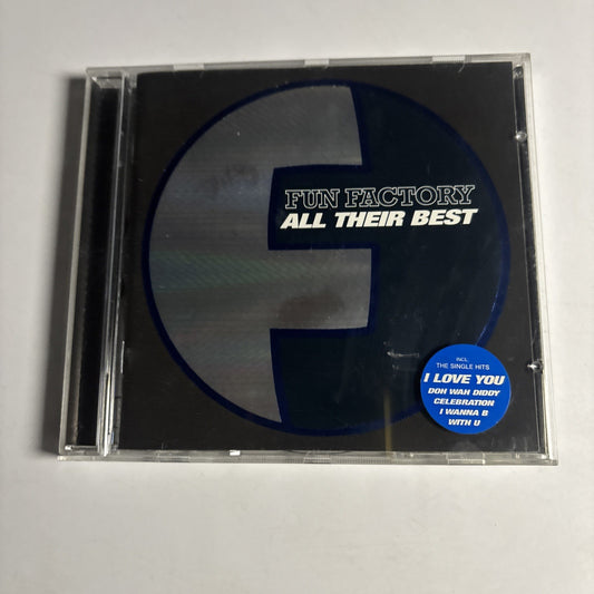 Fun Factory – All Their Best (CD, 1996) Germany edel 0042172REG