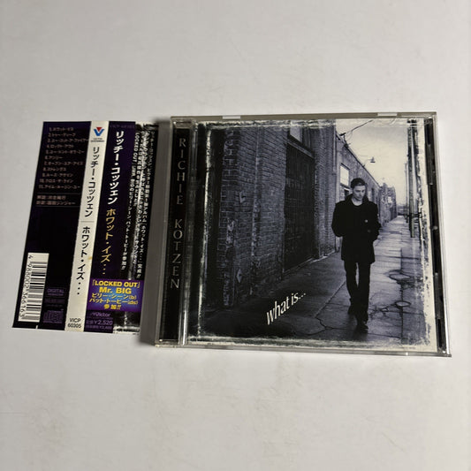 Richie Kotzen – What Is ... (CD, 1998) Japan bi VICP-60305