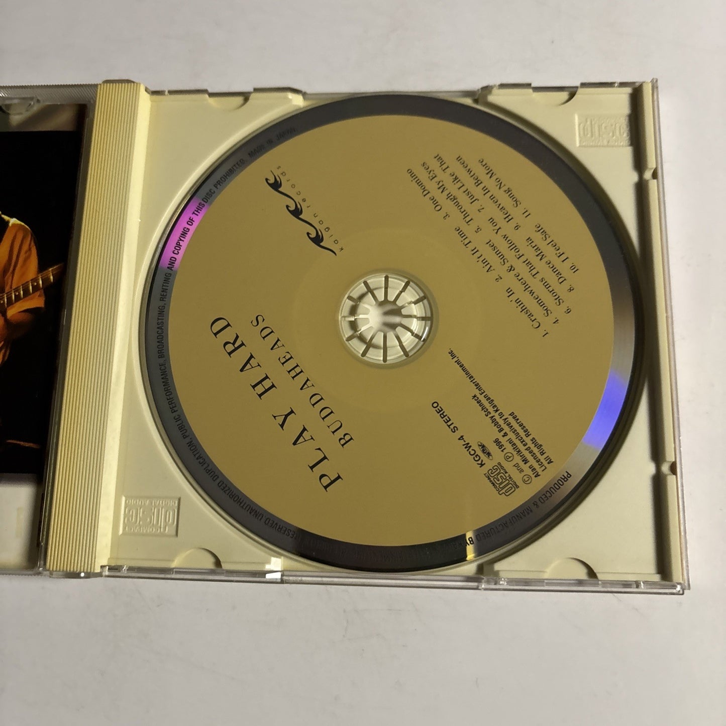 The Buddaheads – Play Hard (CD, 1996) Japan KGCW-4