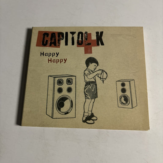 Capitol K – Happy Happy (CD, 2004) UK Digipak fai004
