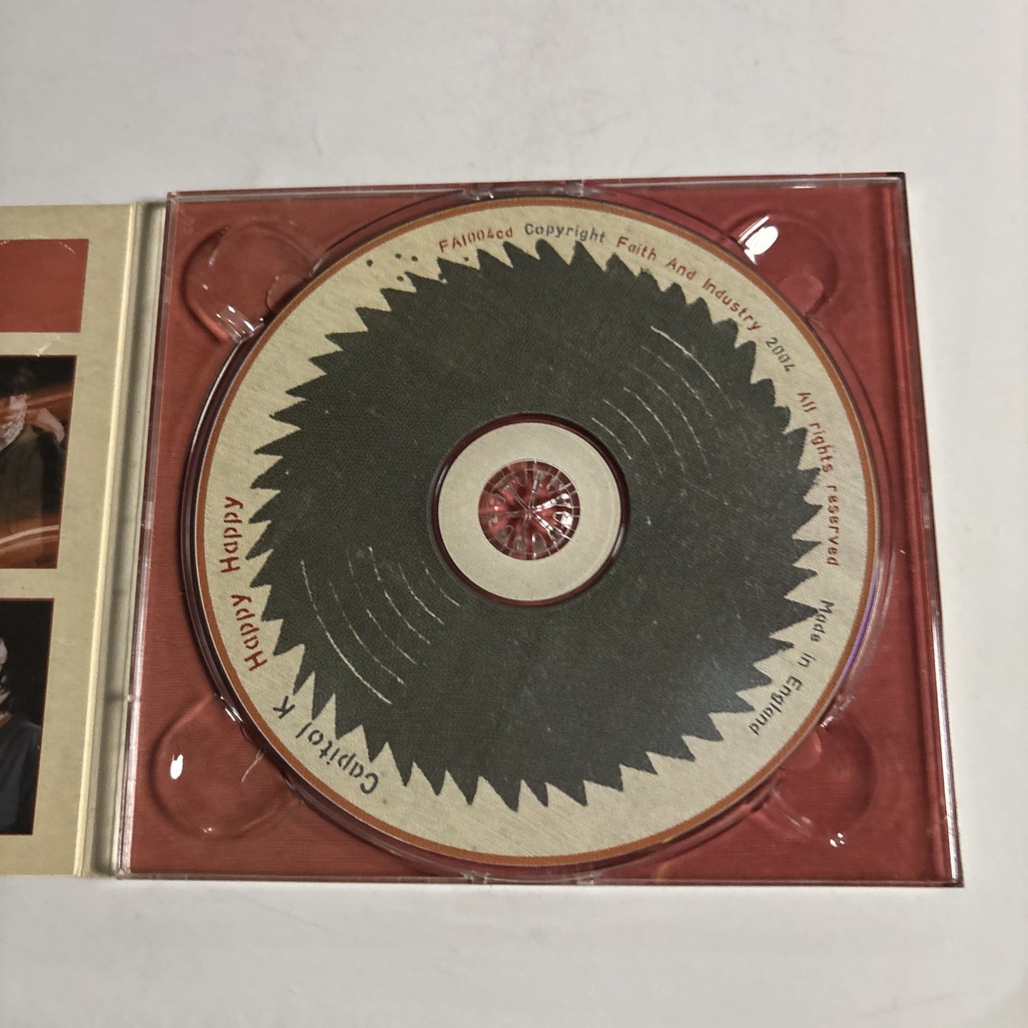 Capitol K – Happy Happy (CD, 2004) UK Digipak fai004